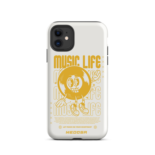 Music Life White and Yellow