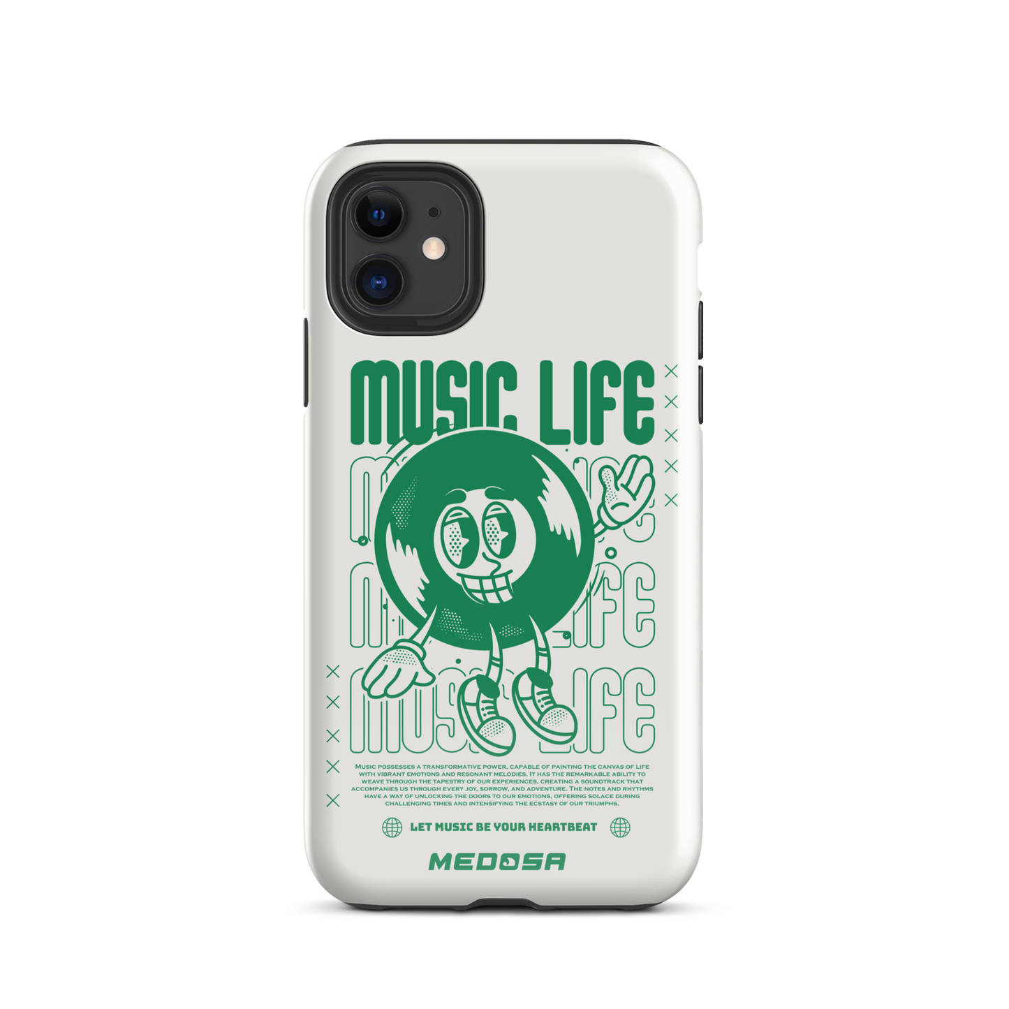 Music Life Blanc et Vert