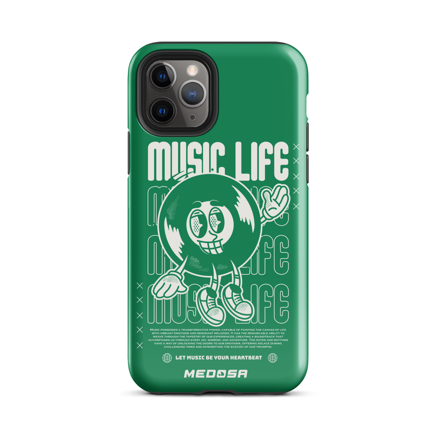 Music Life Vert et Blanc