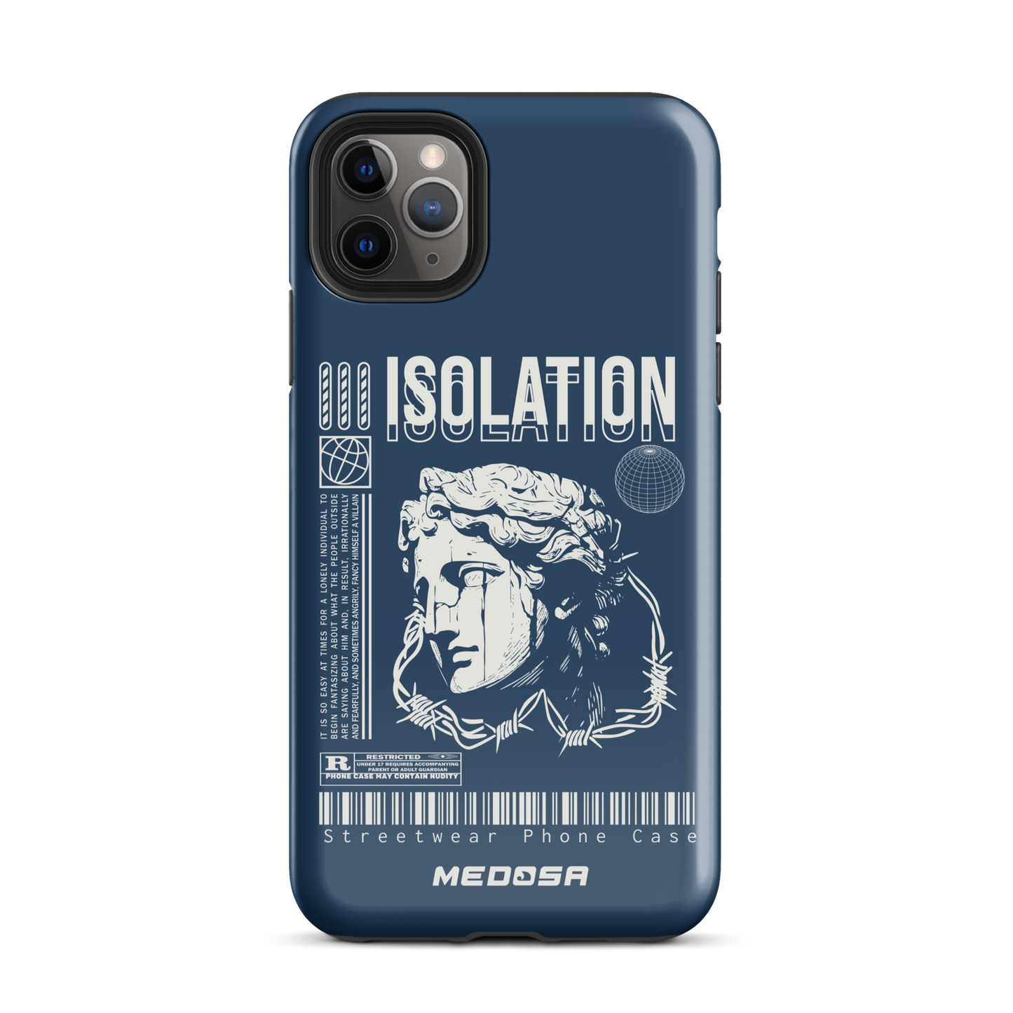 Isolation Bleu Navy