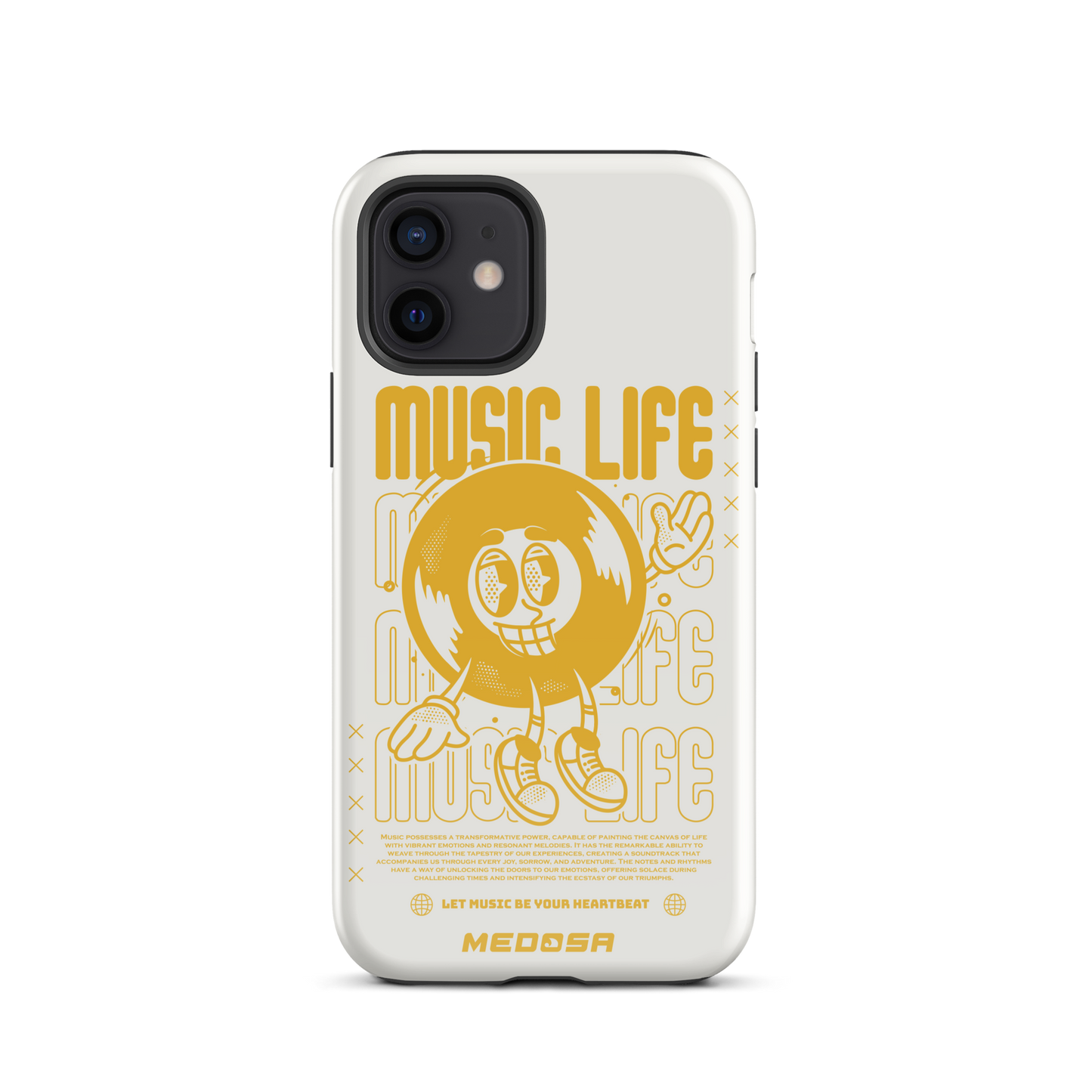 Music Life White and Yellow