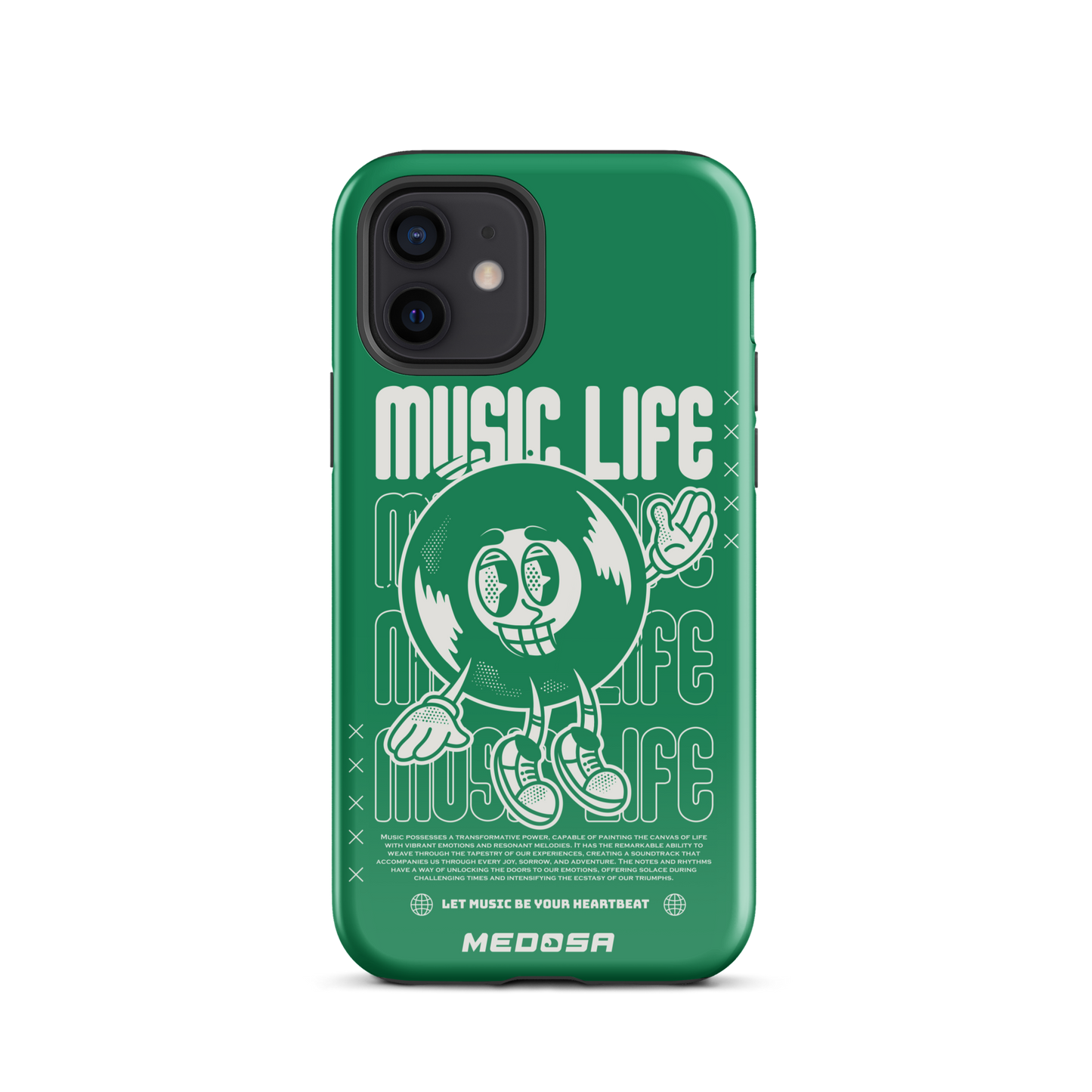 Music Life Green and White