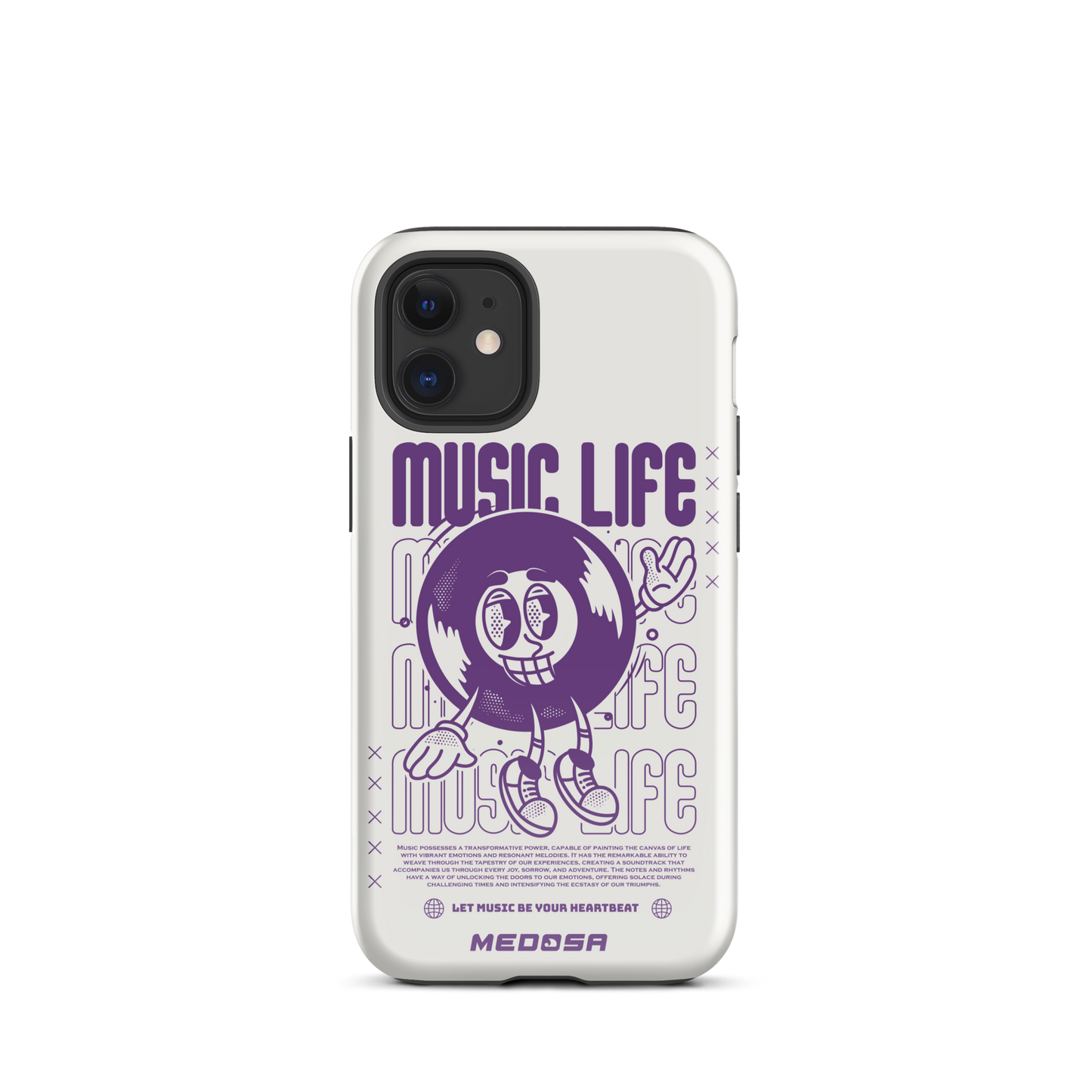 Music Life White and Violet