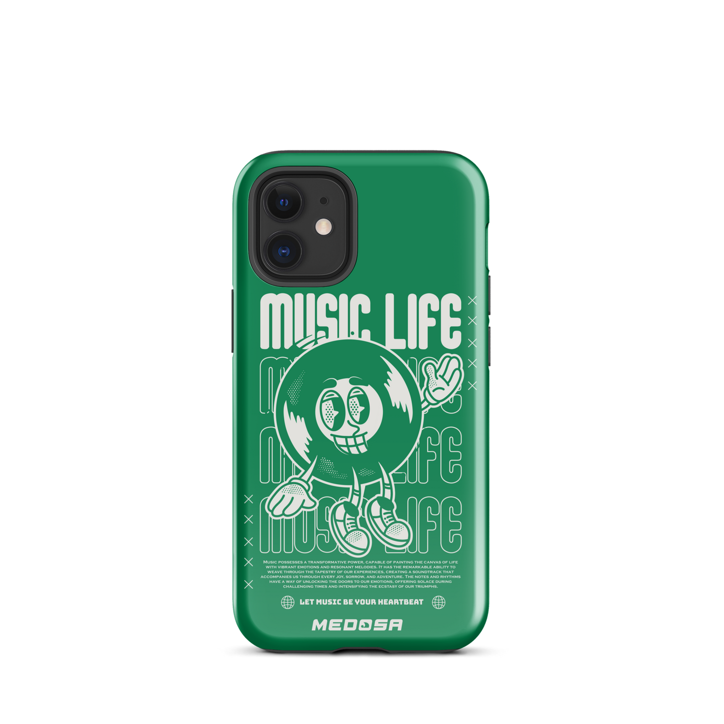 Music Life Green and White