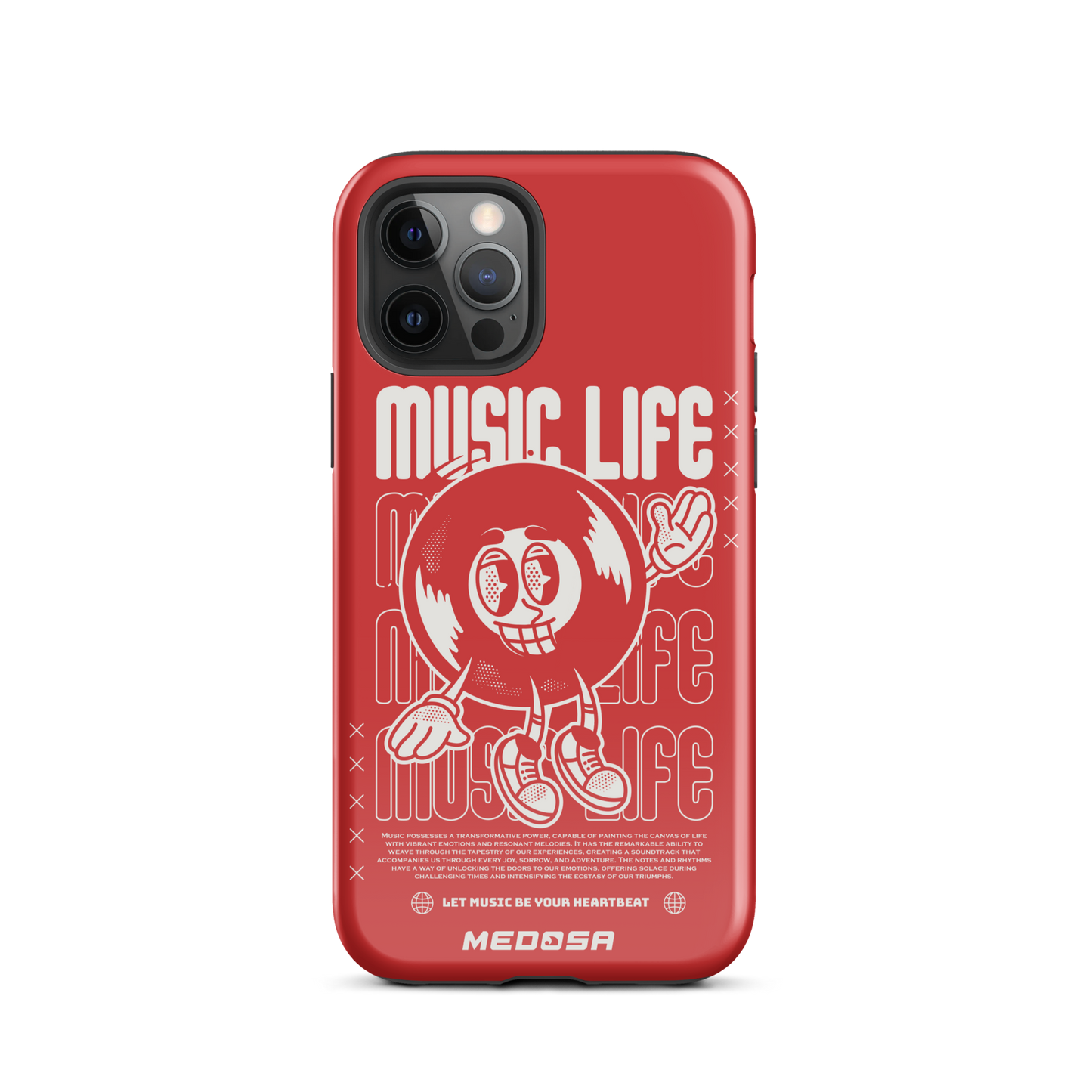 Music Life Red and White