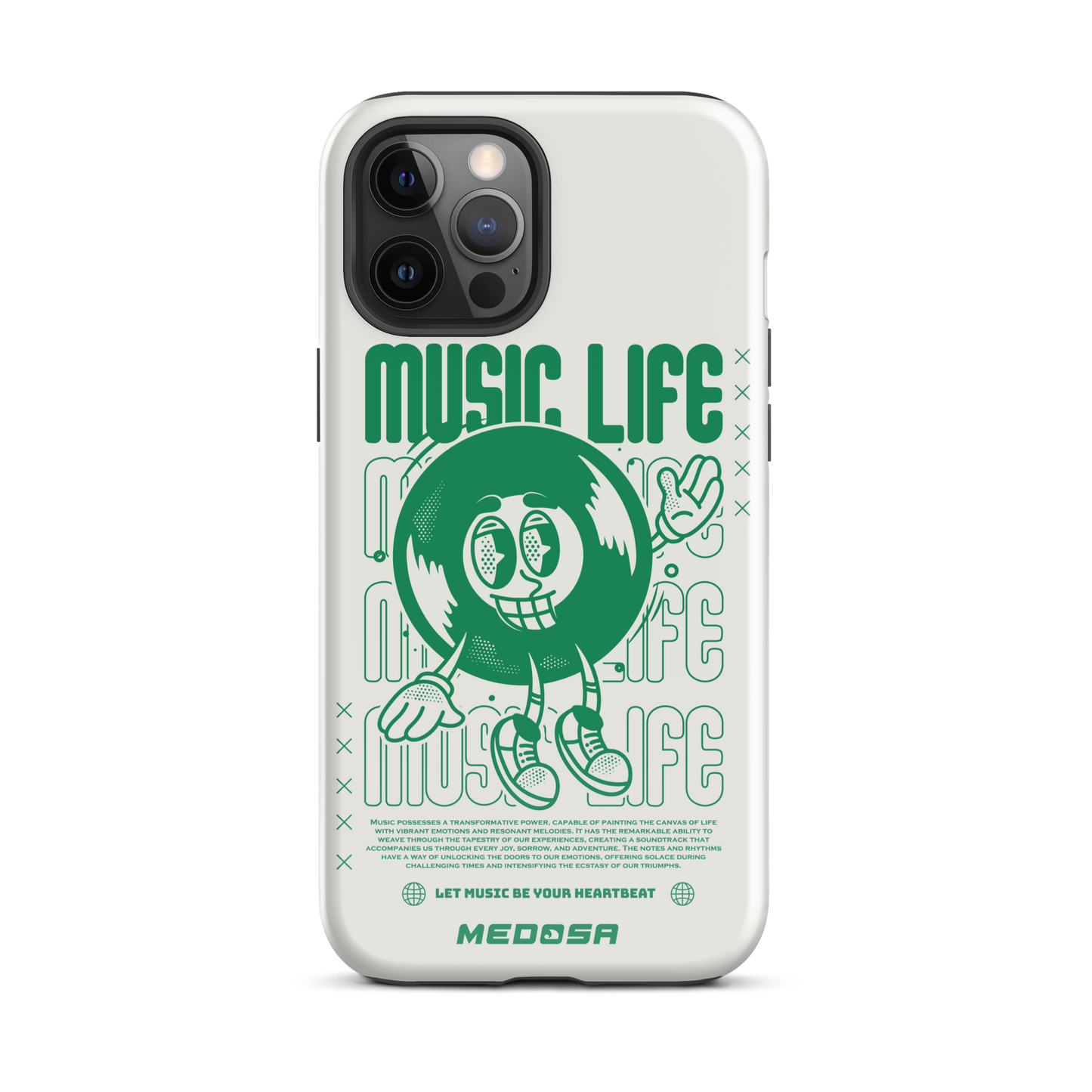 Music Life Blanc et Vert