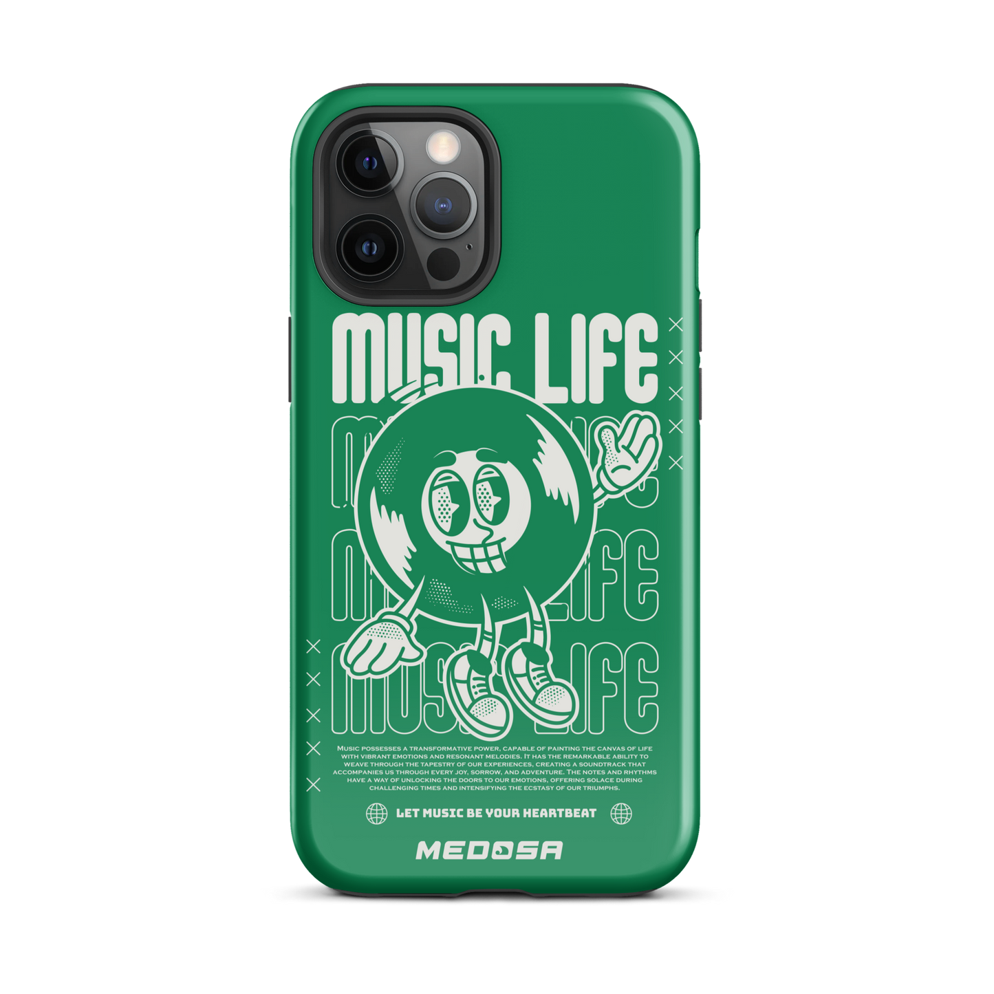 Music Life Vert et Blanc