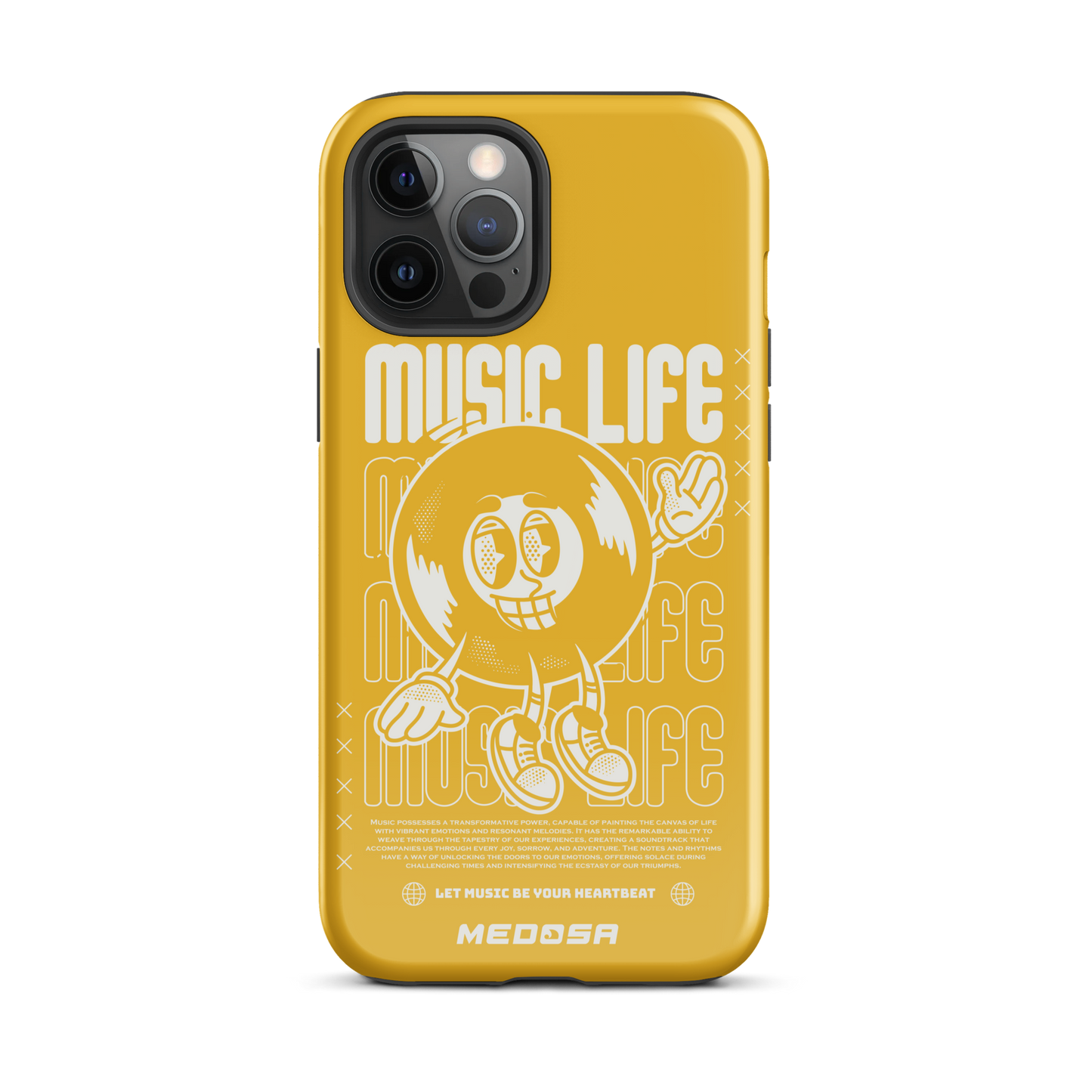 Music Life Jaune et Blanc