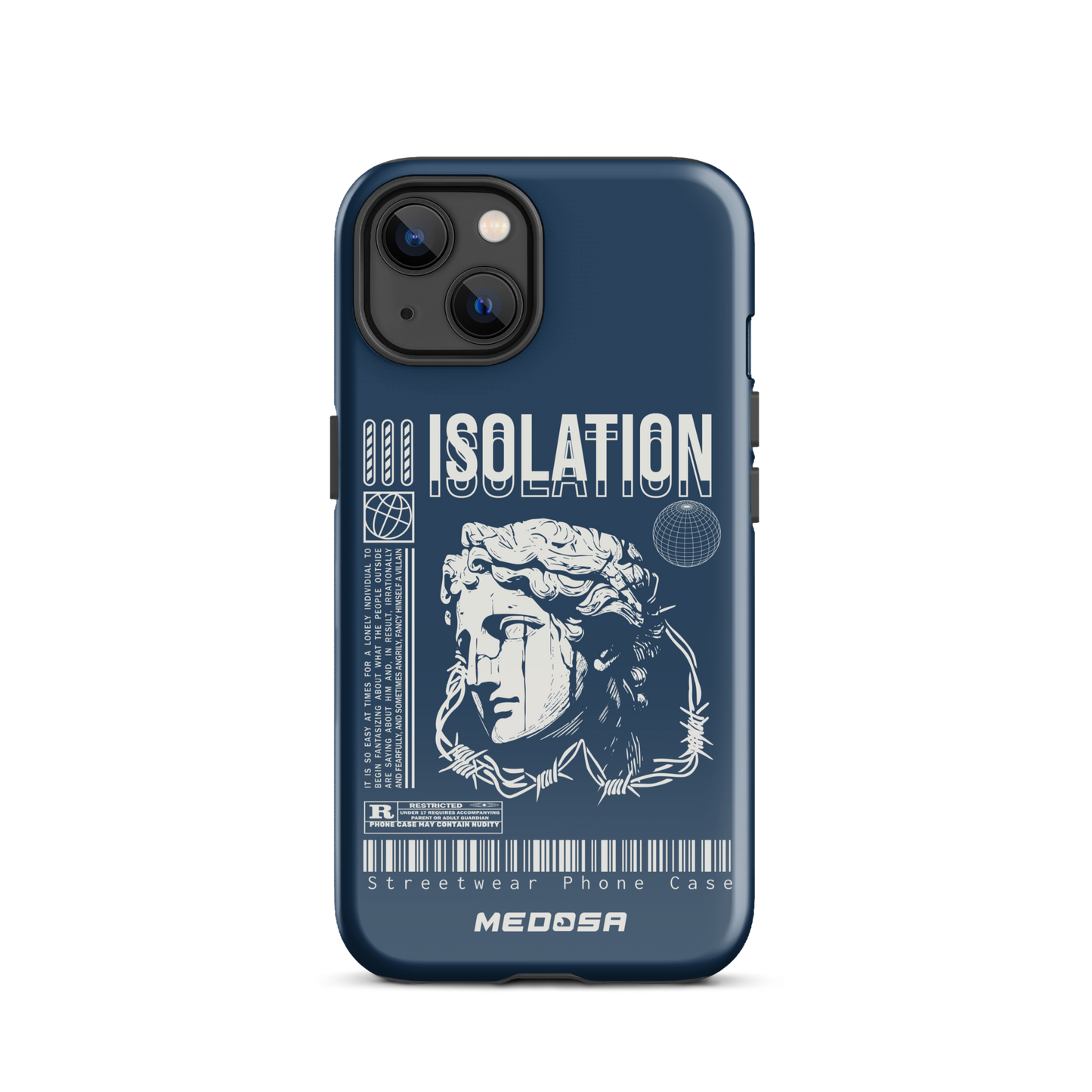 Isolation Bleu Navy