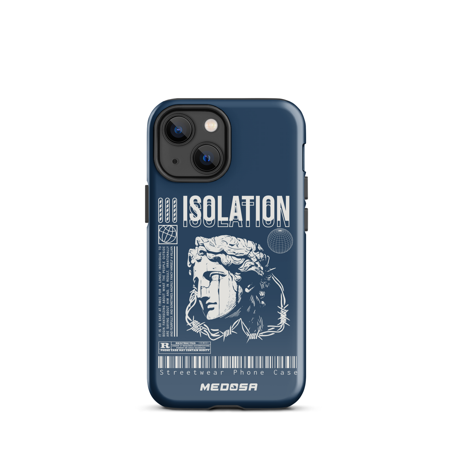 Isolation Bleu Navy