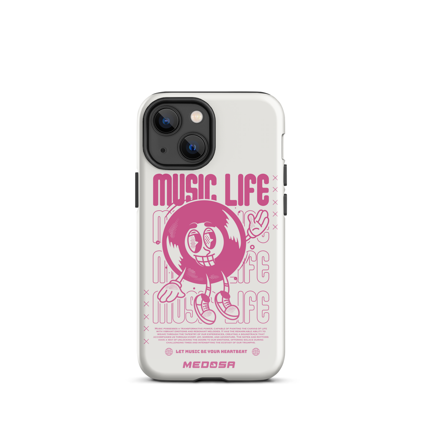 Music Life White and Pink