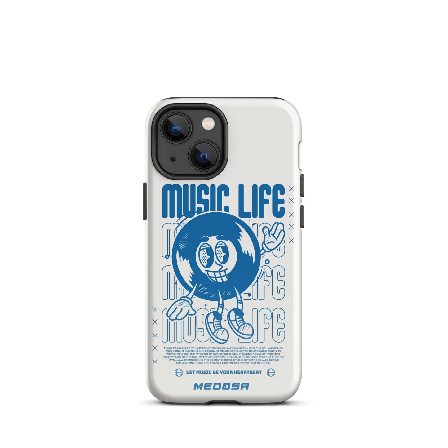 Music Life White and Blue