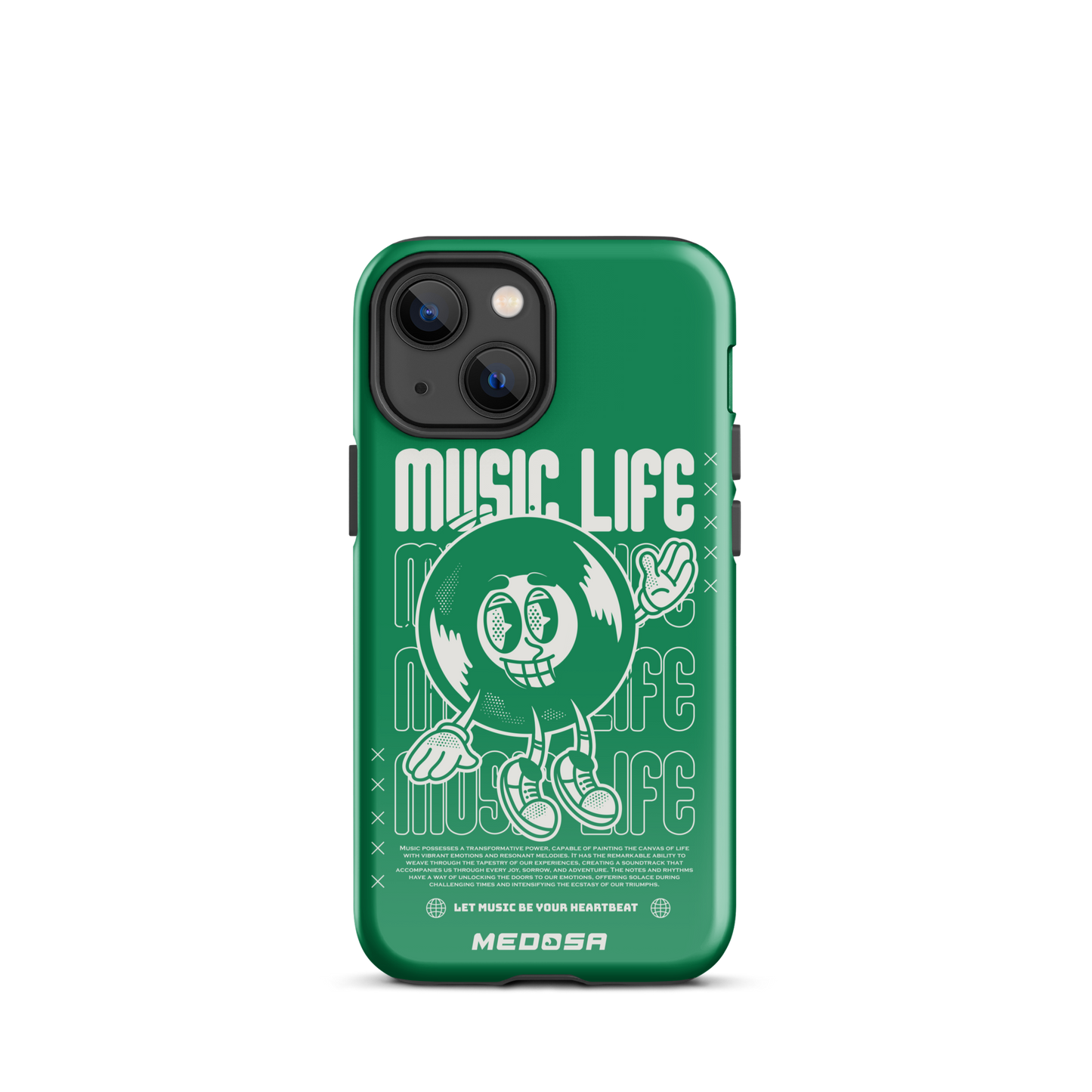 Music Life Green and White