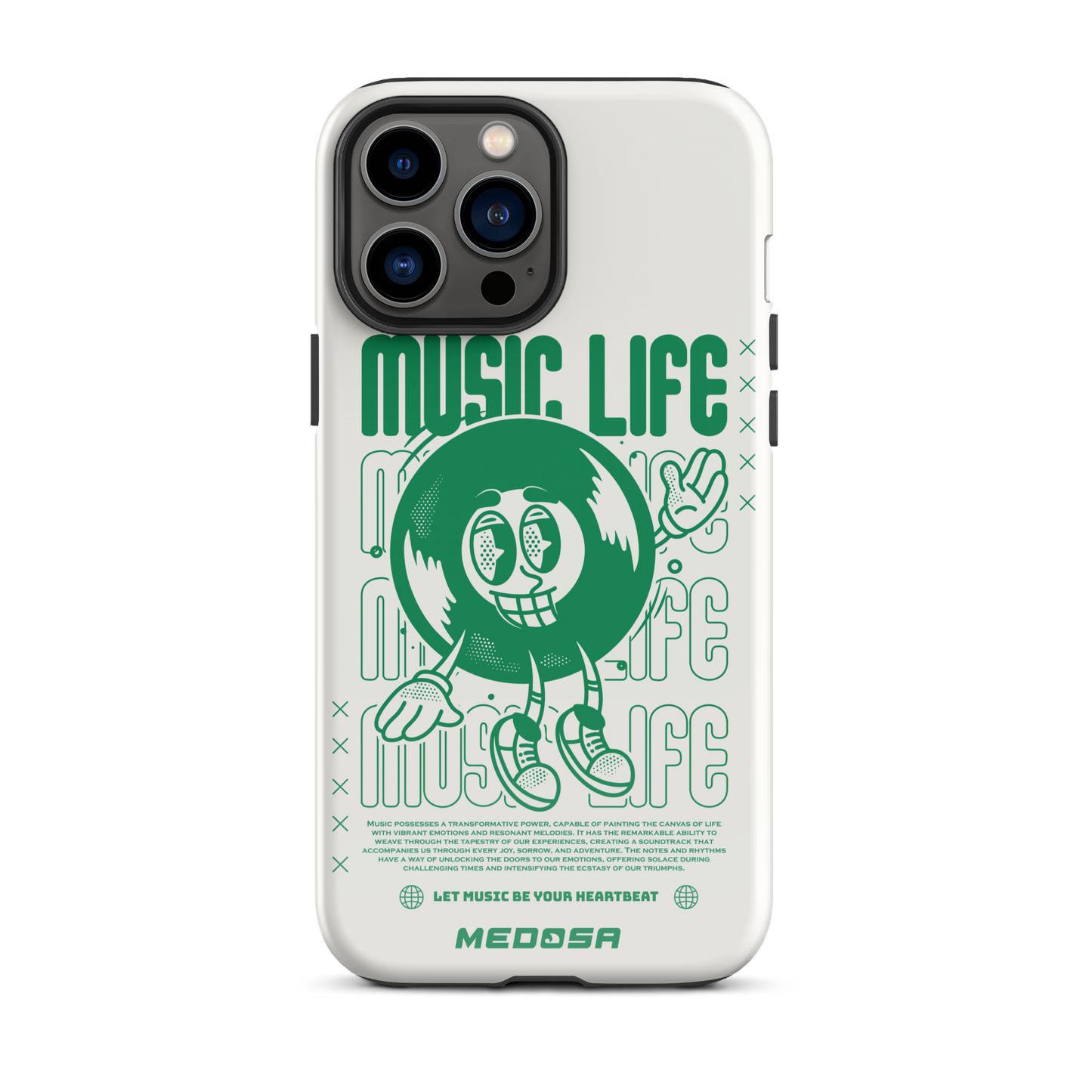 Music Life White and Green