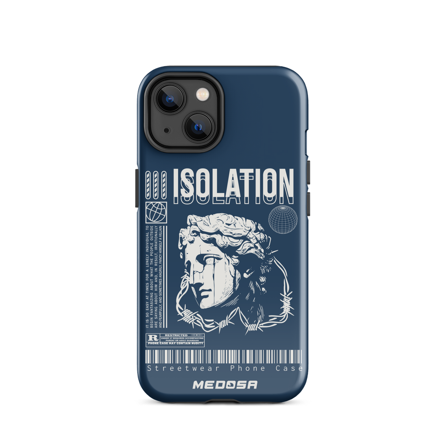 Isolation Bleu Navy