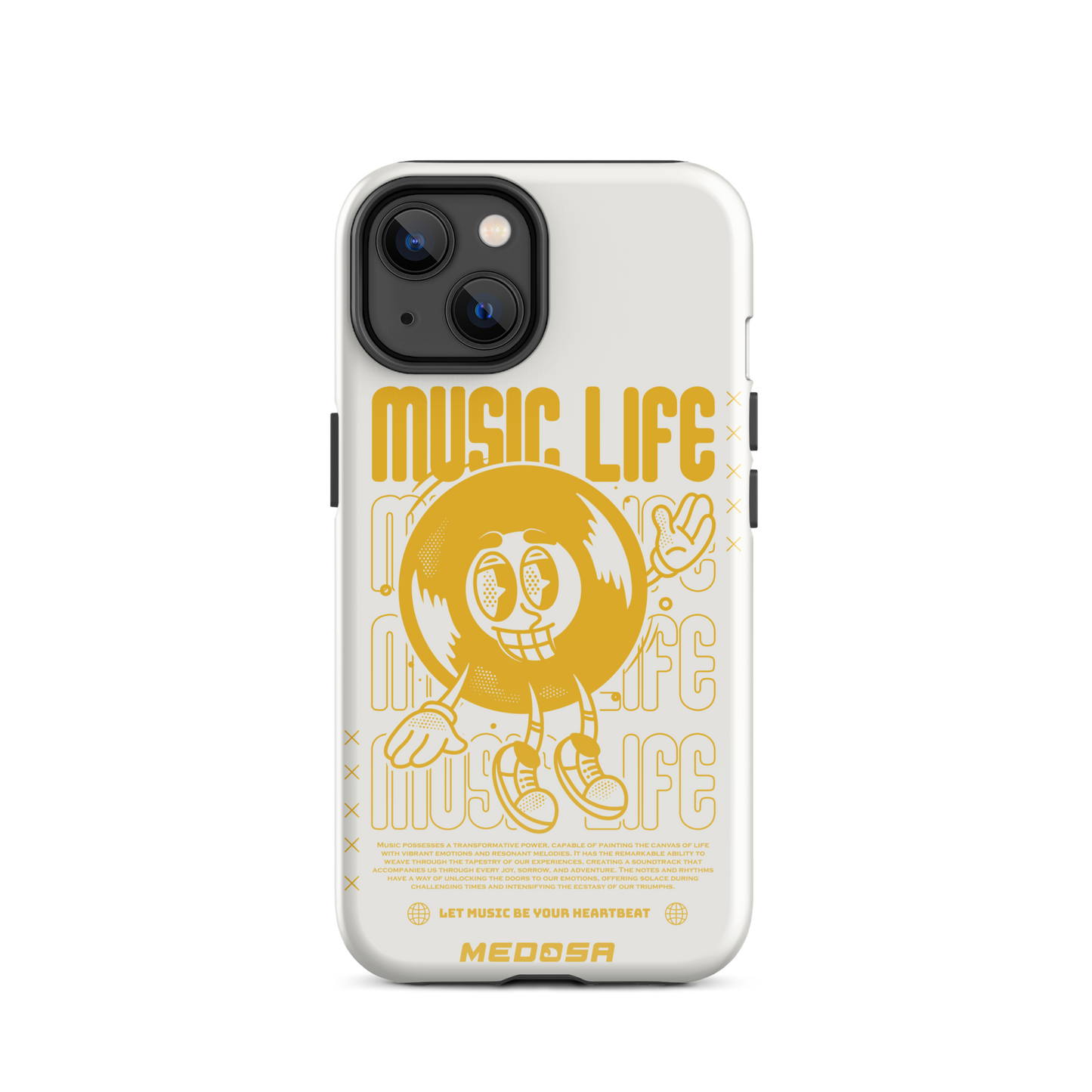 Music Life White and Yellow