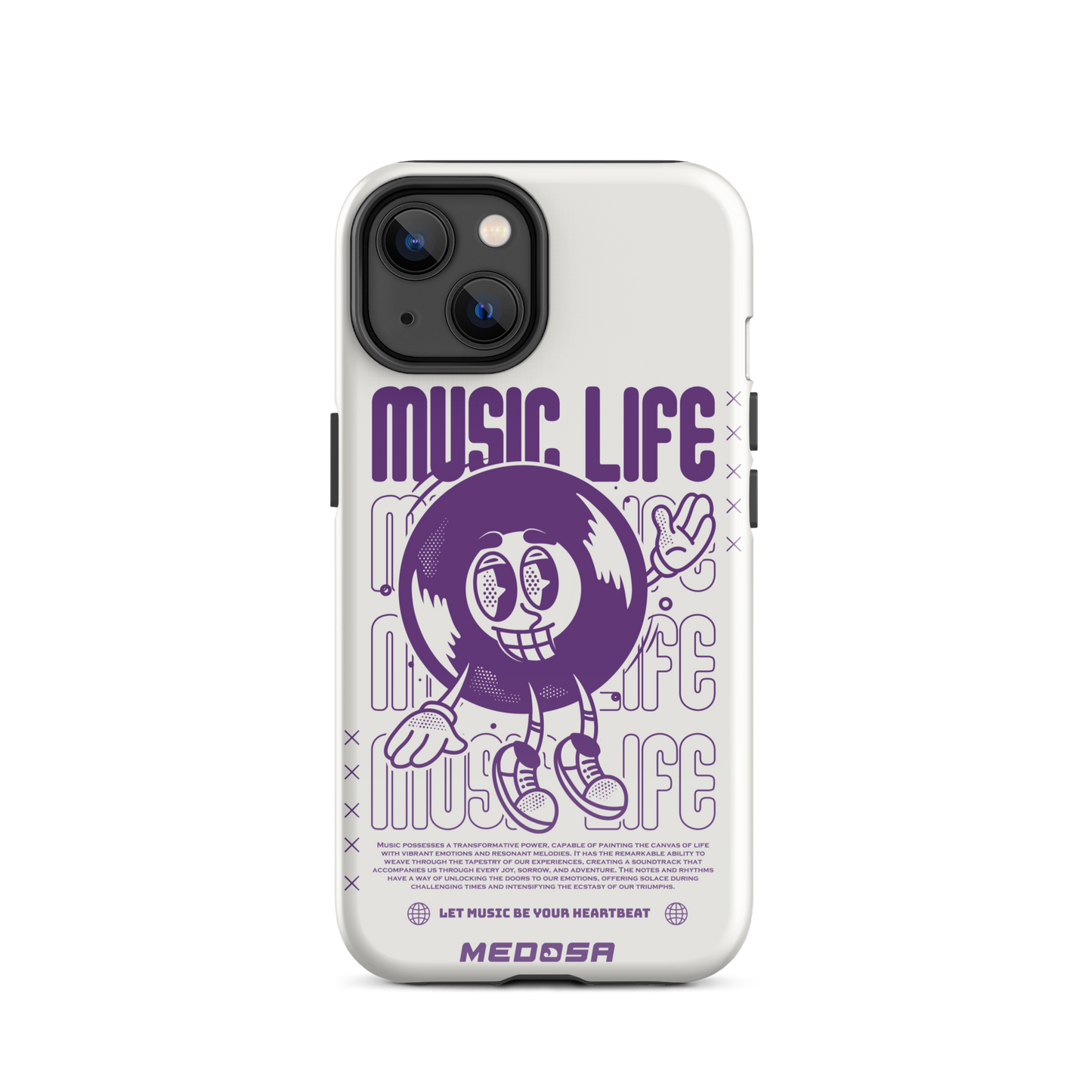 Music Life White and Violet