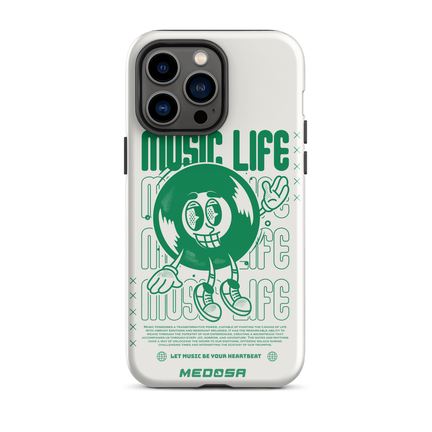 Music Life Blanc et Vert