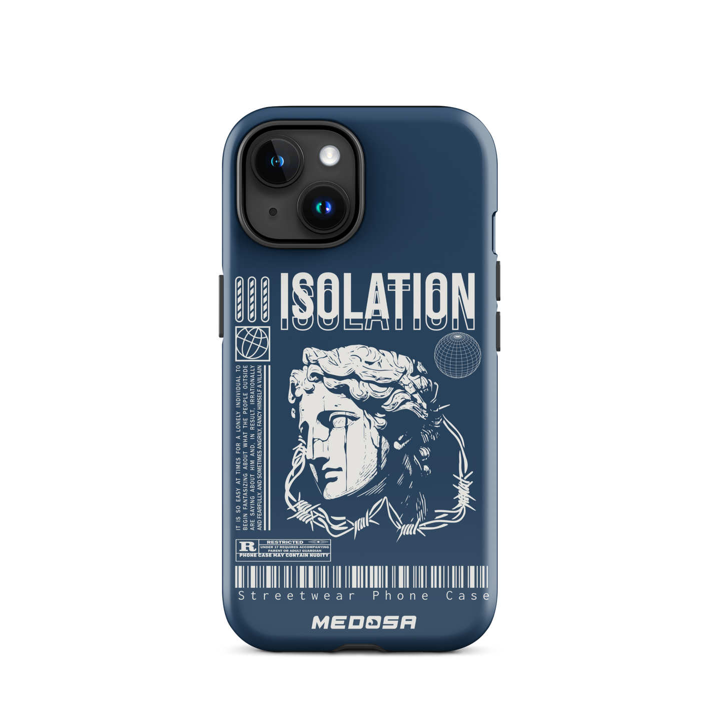 Isolation Bleu Navy