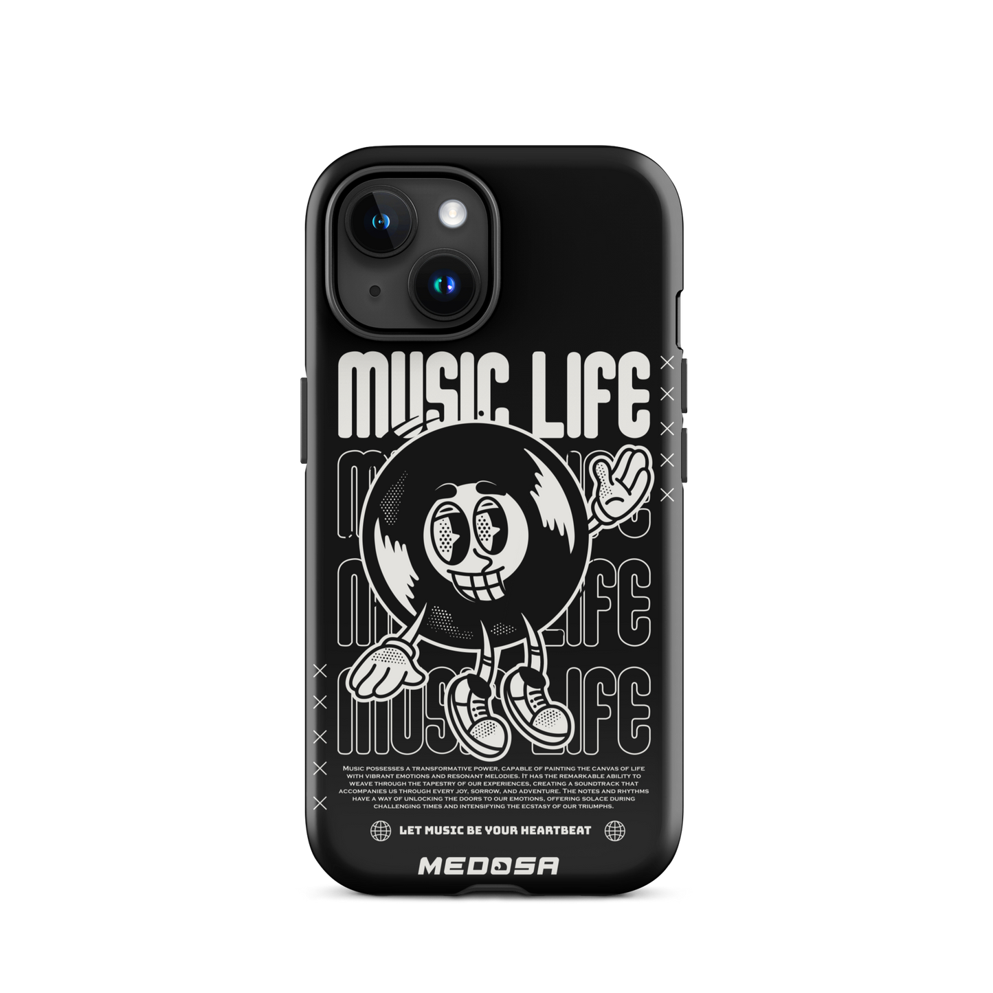 Music Life Black and White