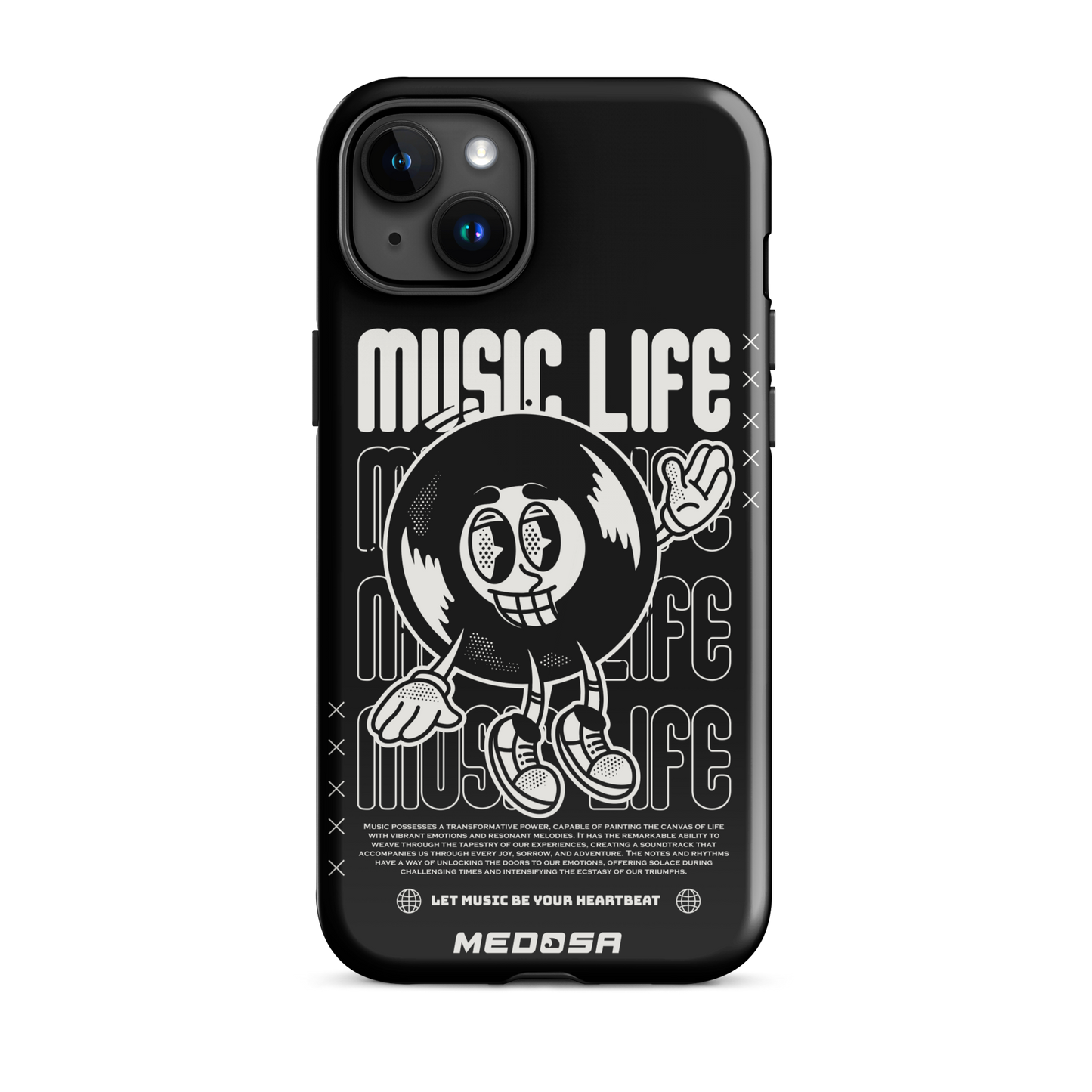 Music Life Black and White