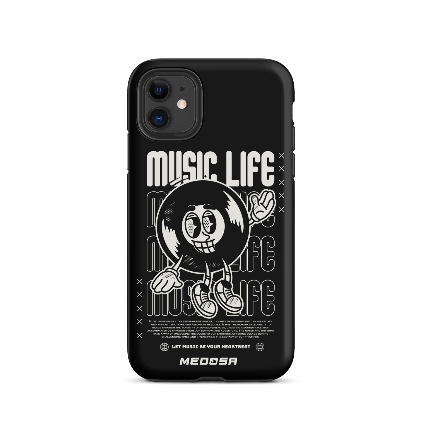 Music Life Black and White