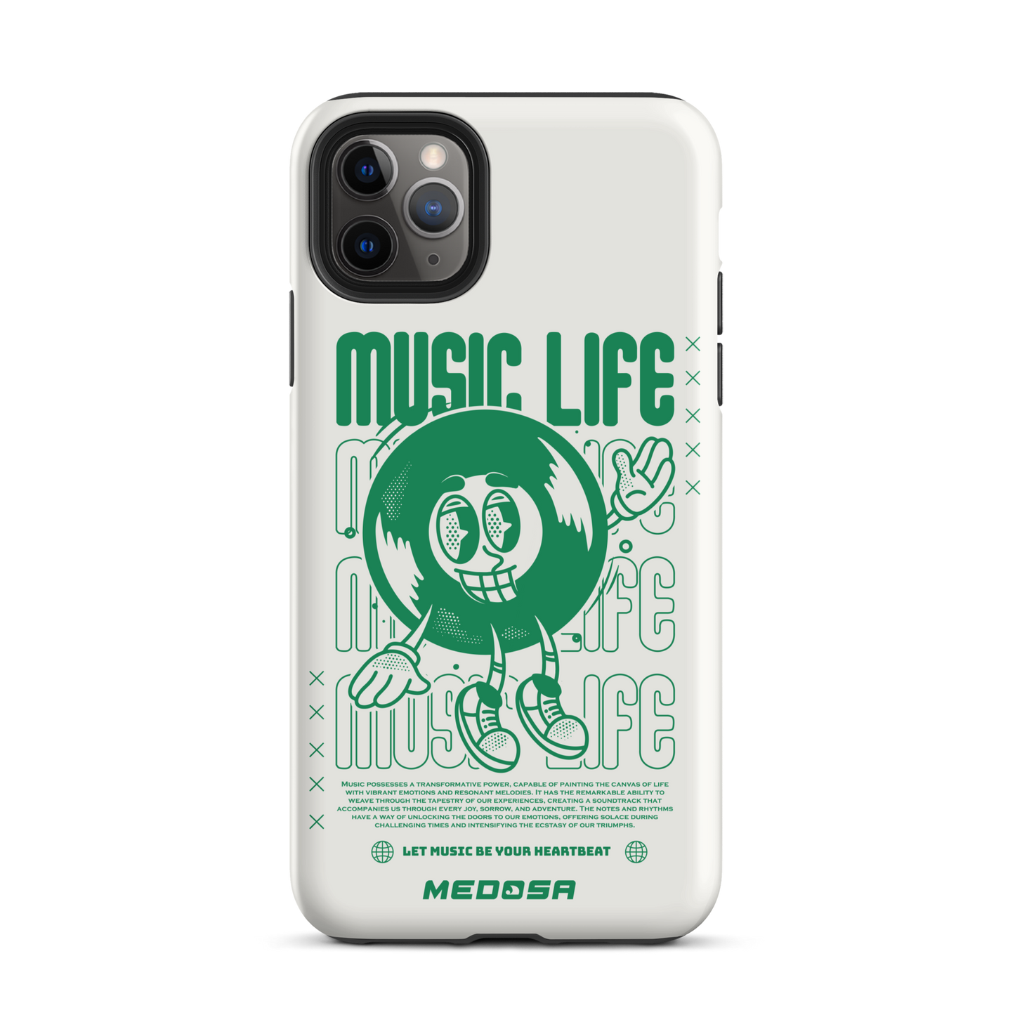 Music Life Blanc et Vert