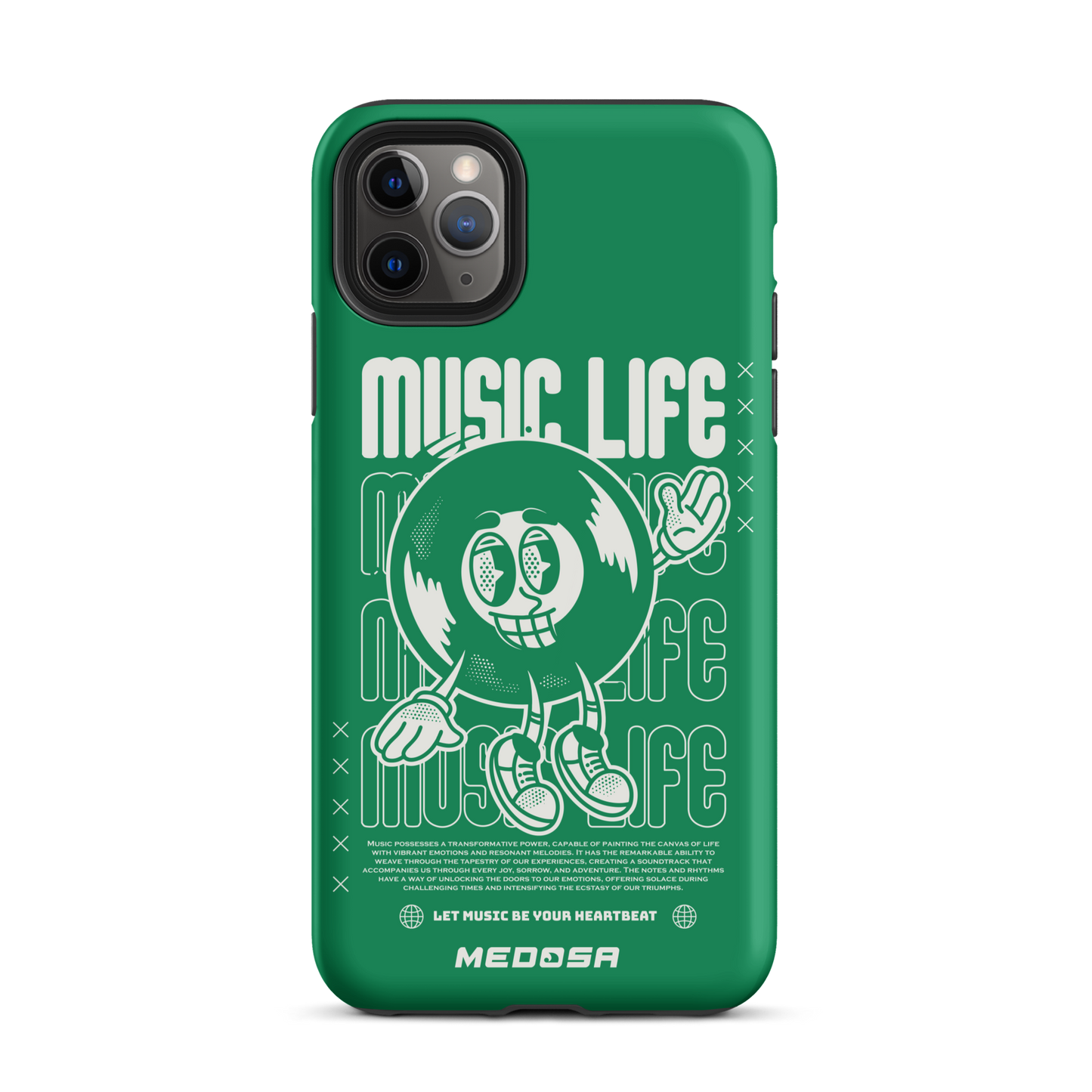 Music Life Vert et Blanc