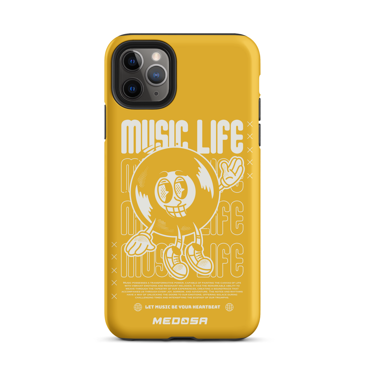 Music Life Jaune et Blanc