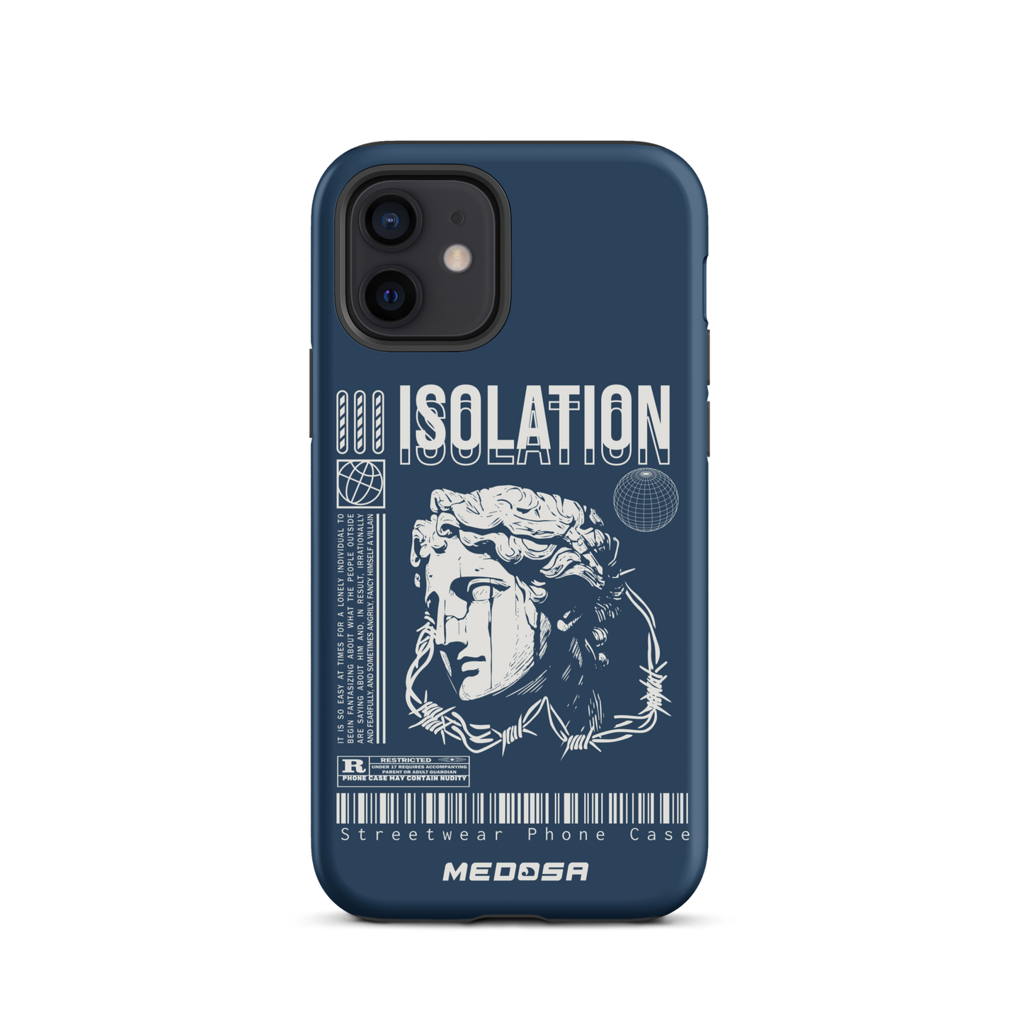 Isolation Bleu Navy