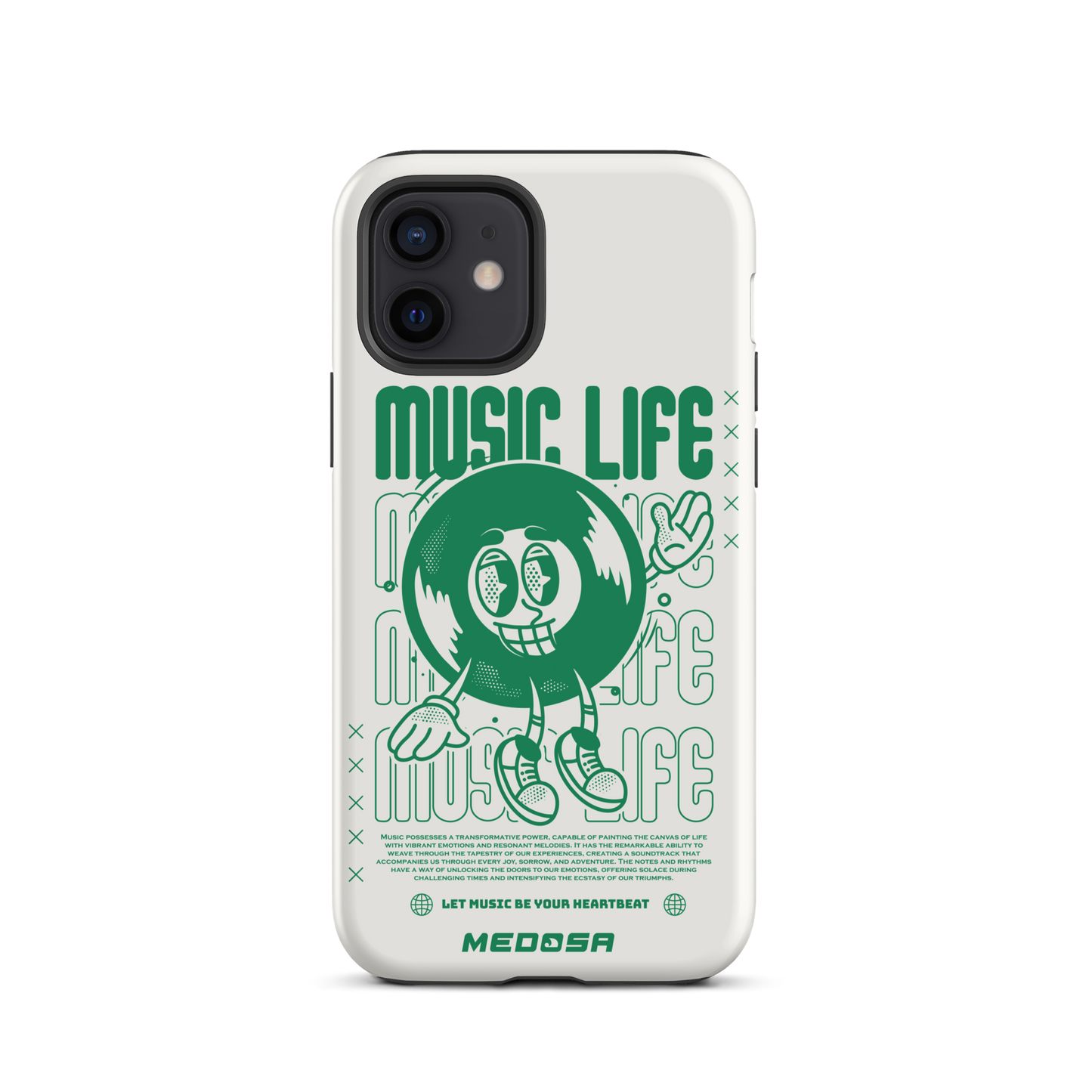 Music Life White and Green