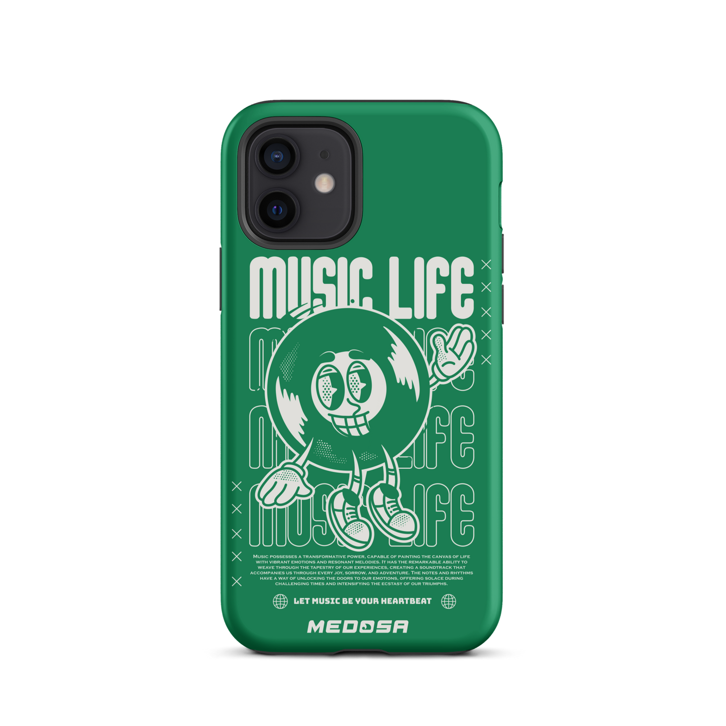 Music Life Vert et Blanc