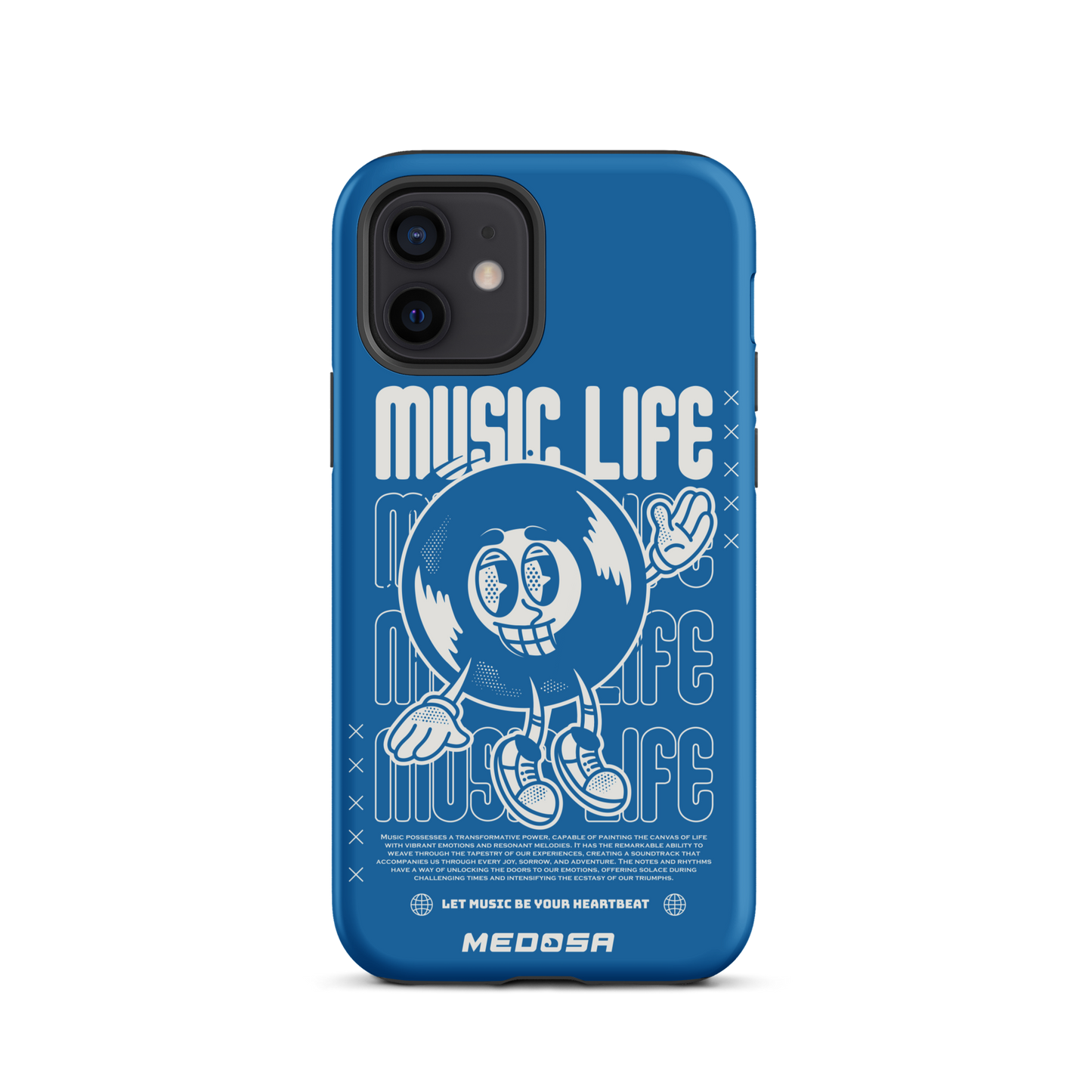 Music Life Blue and White