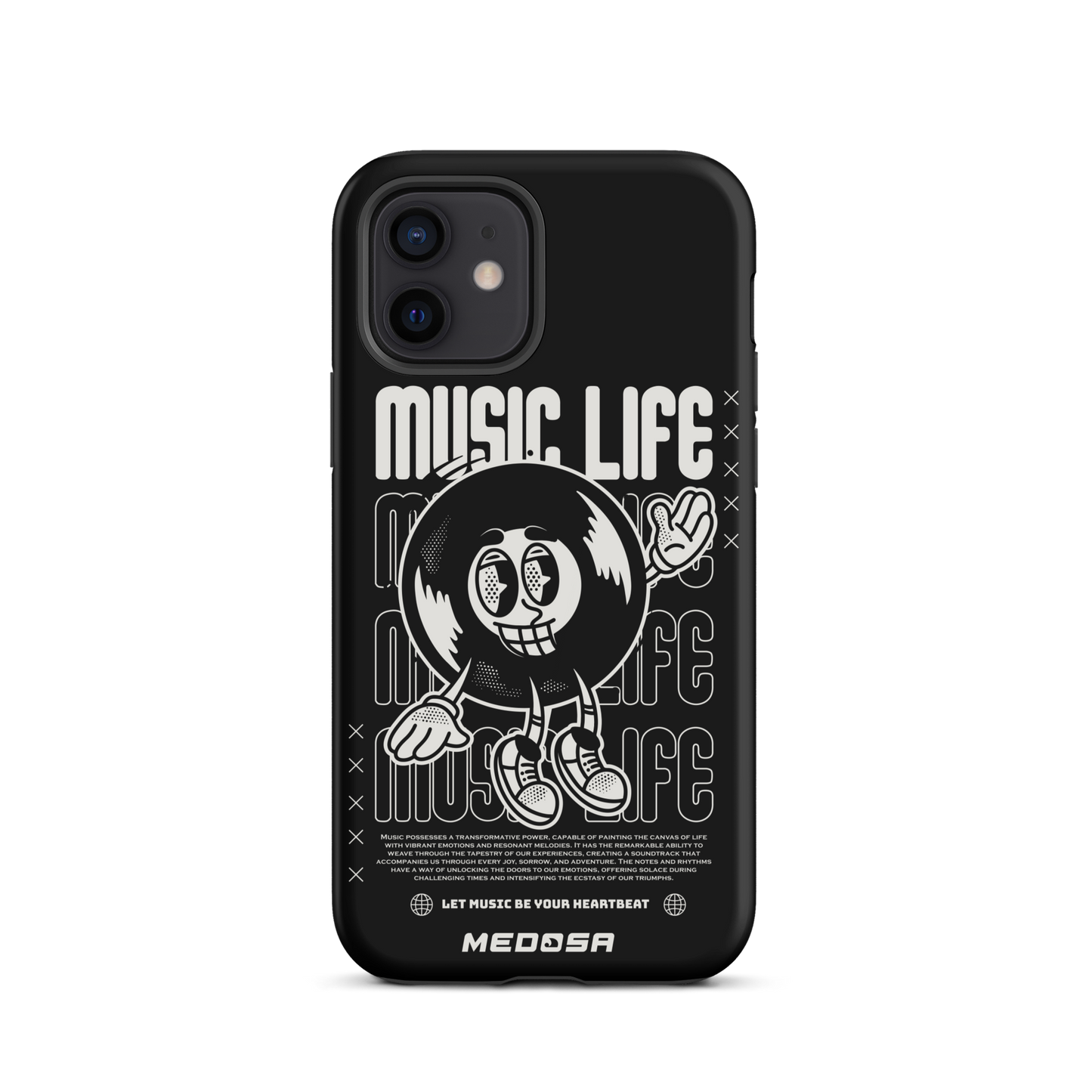 Music Life Black and White