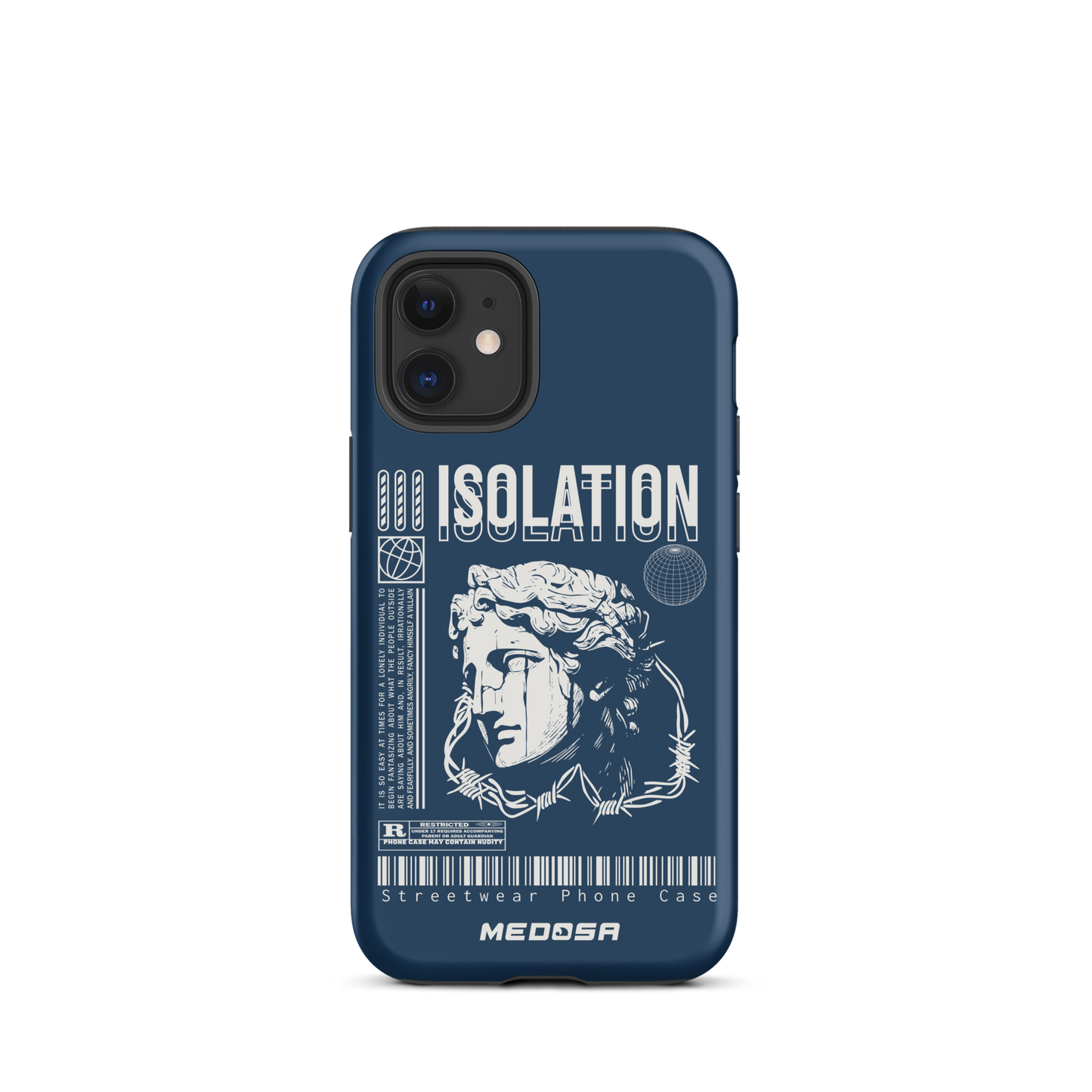 Isolation Bleu Navy