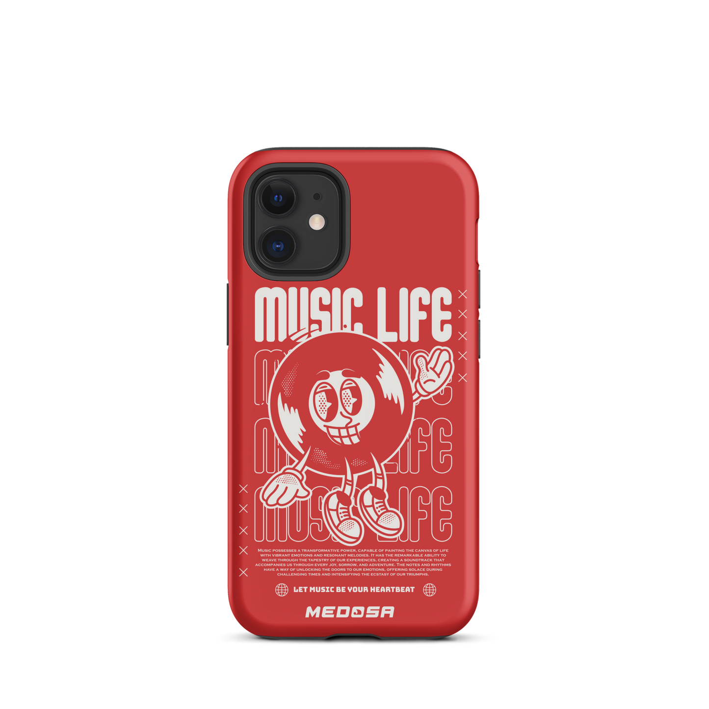 Music Life Red and White