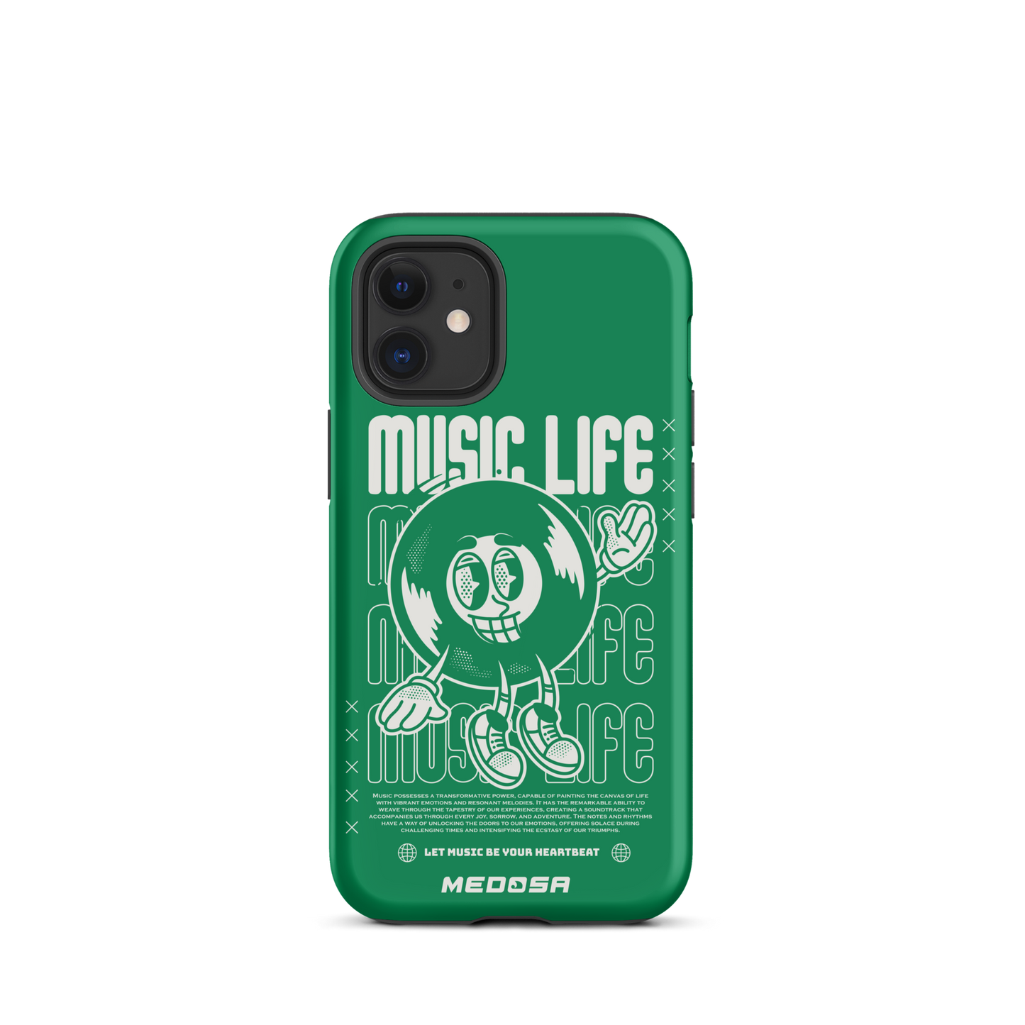 Music Life Vert et Blanc