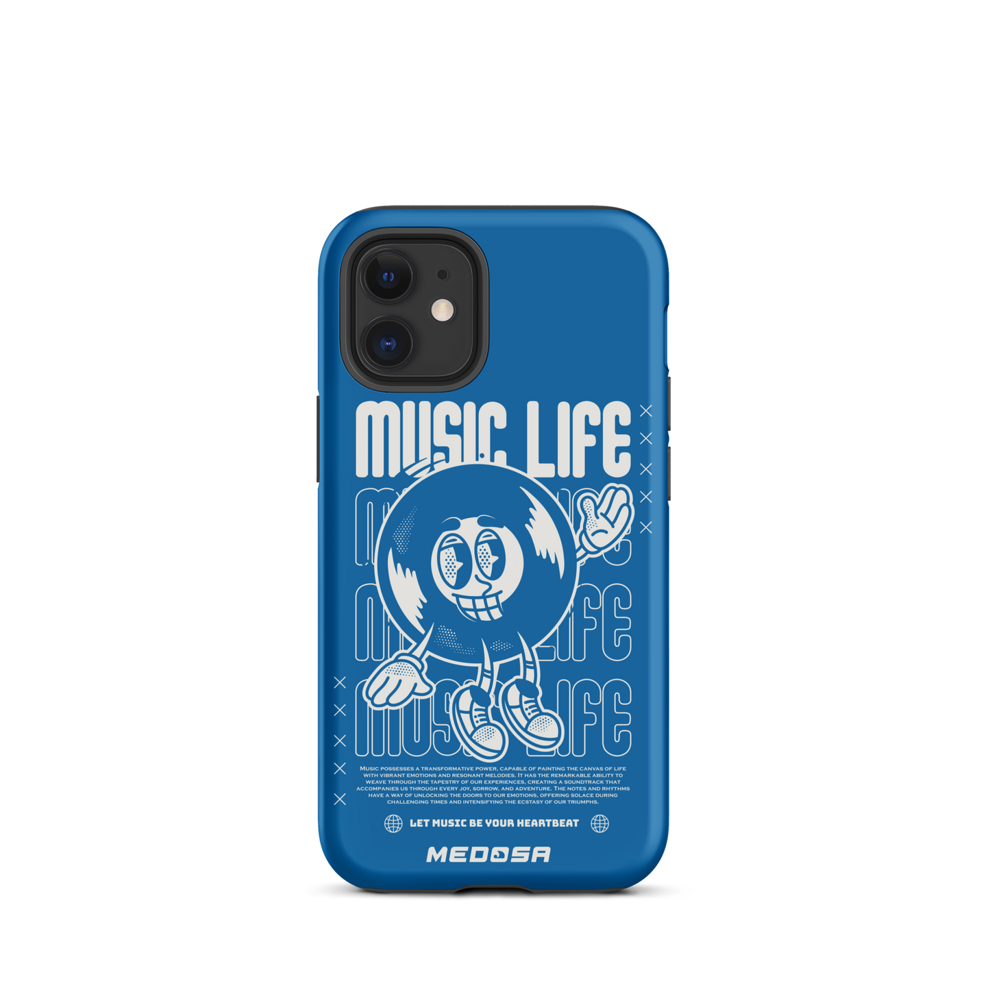 Music Life Blue and White