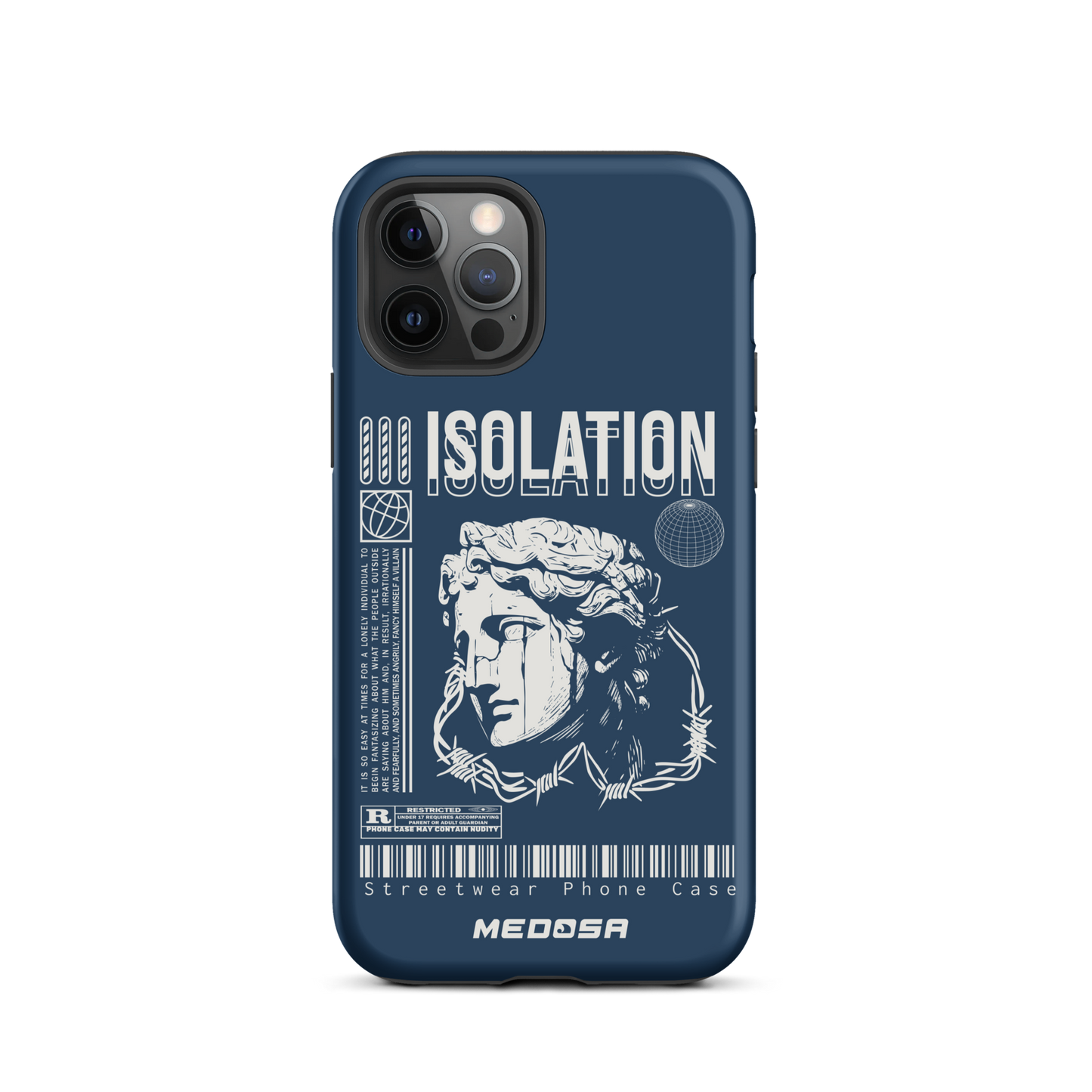 Isolation Bleu Navy