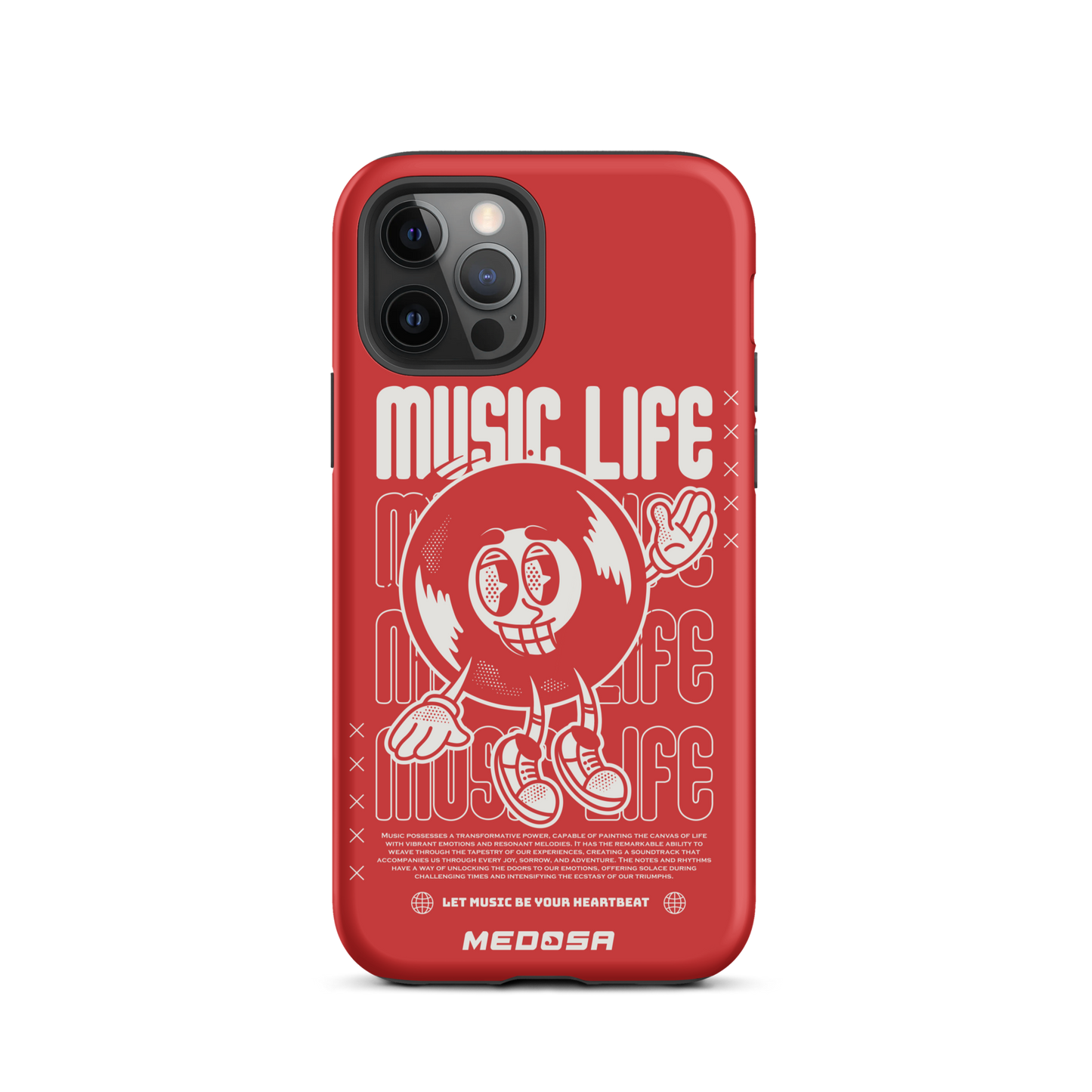 Music Life Red and White