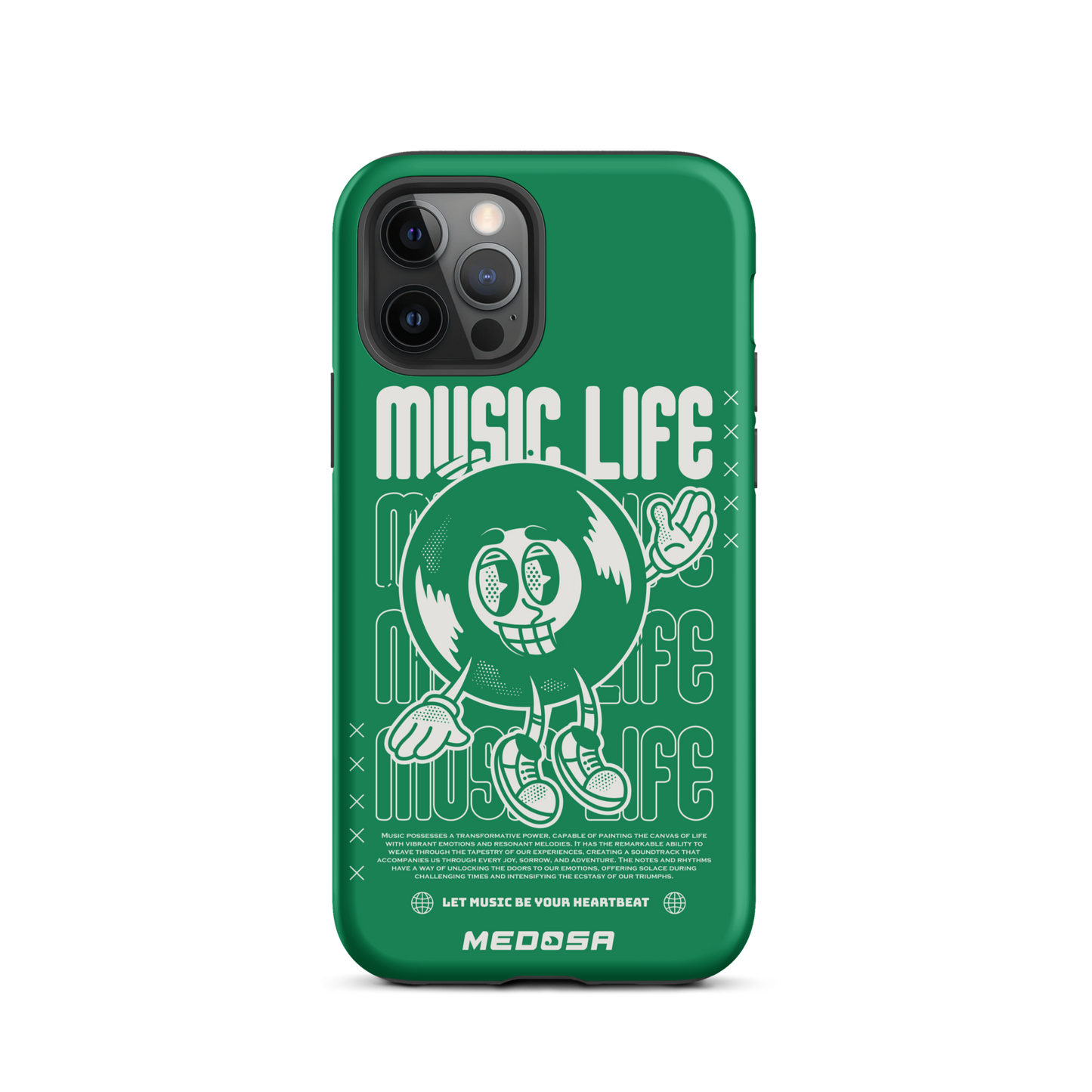 Music Life Vert et Blanc