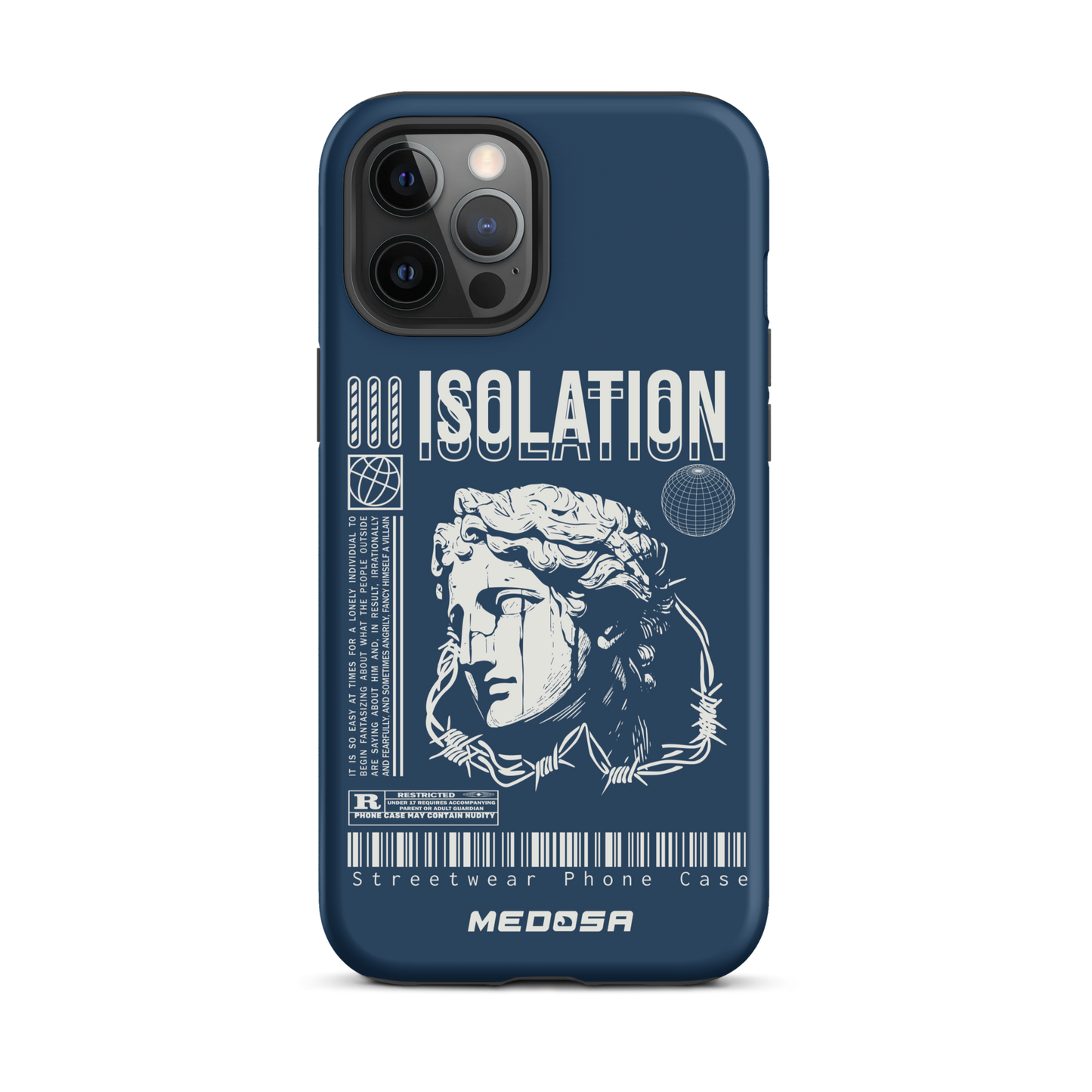 Isolation Bleu Navy