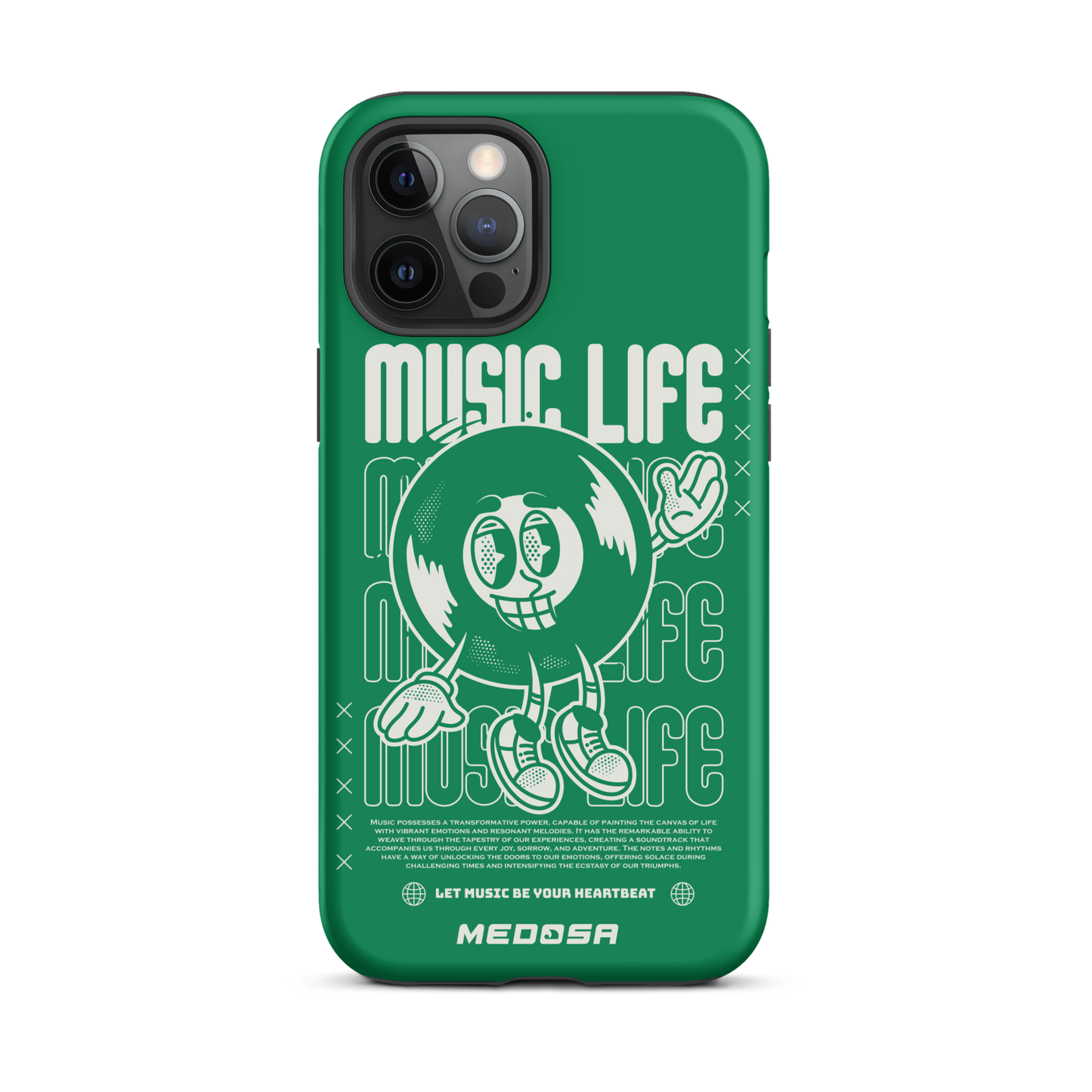 Music Life Vert et Blanc