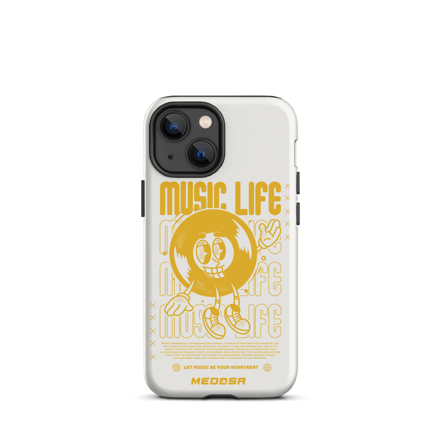 Music Life White and Yellow