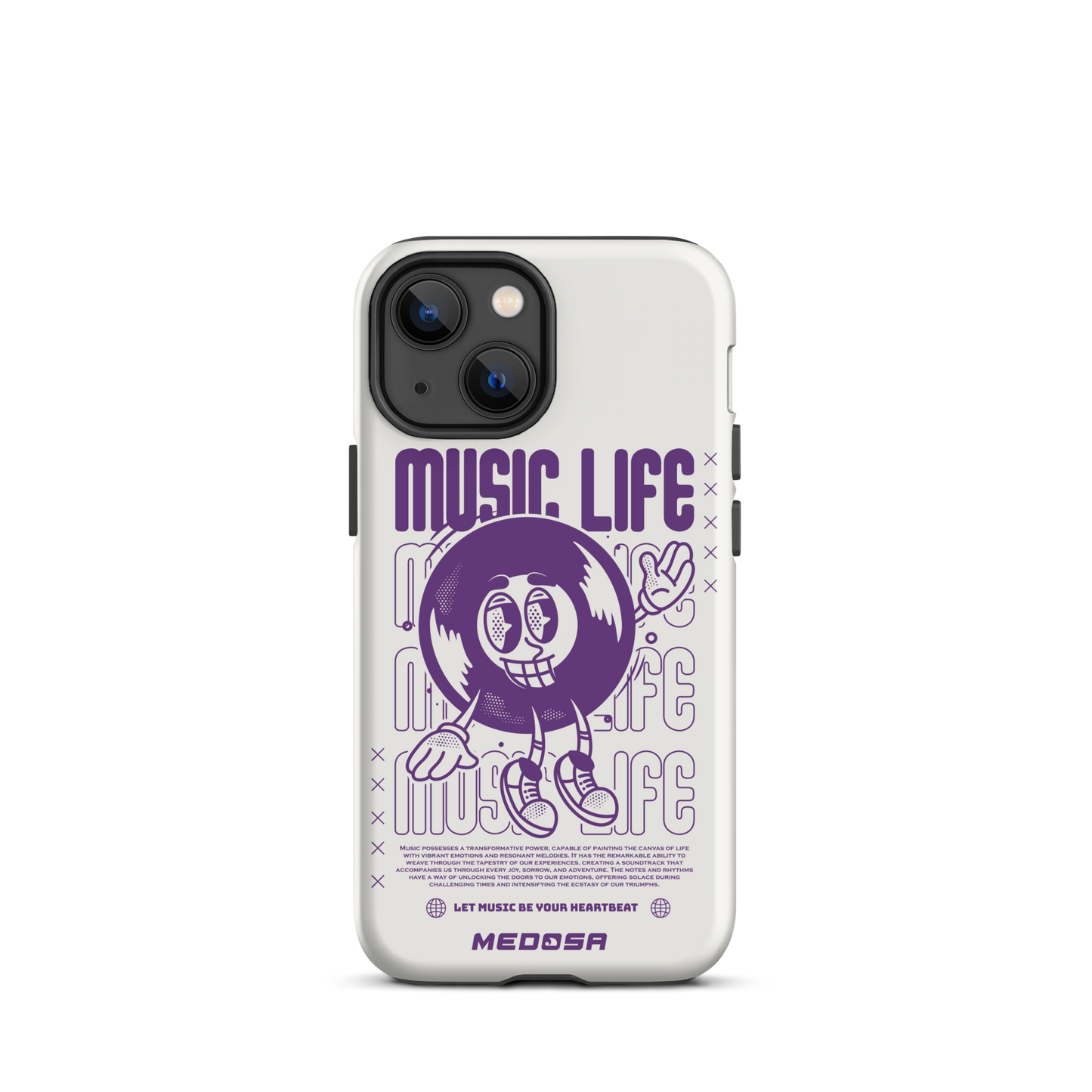 Music Life White and Violet