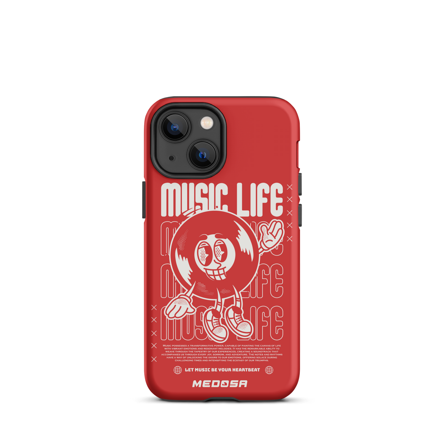 Music Life Red and White