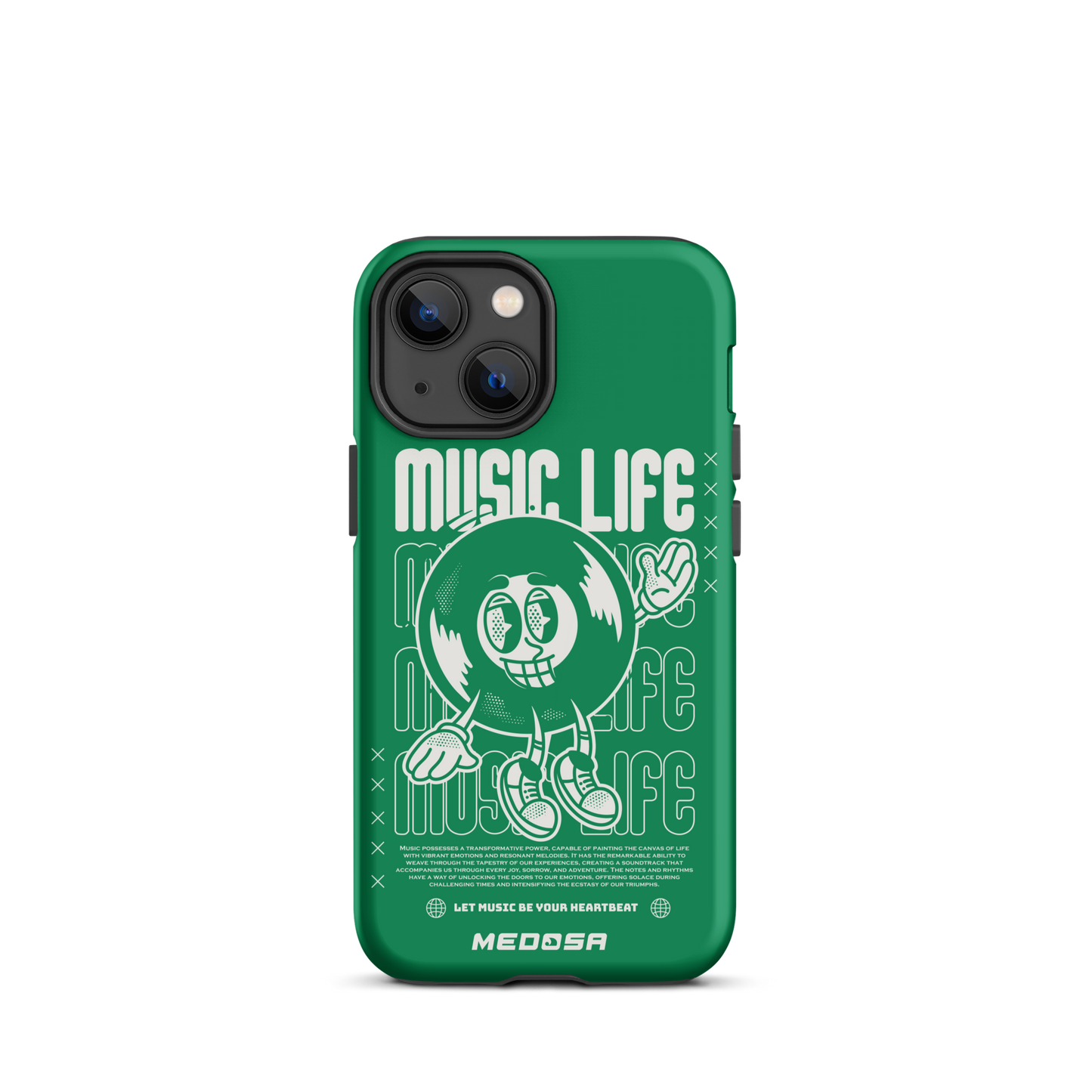 Music Life Vert et Blanc