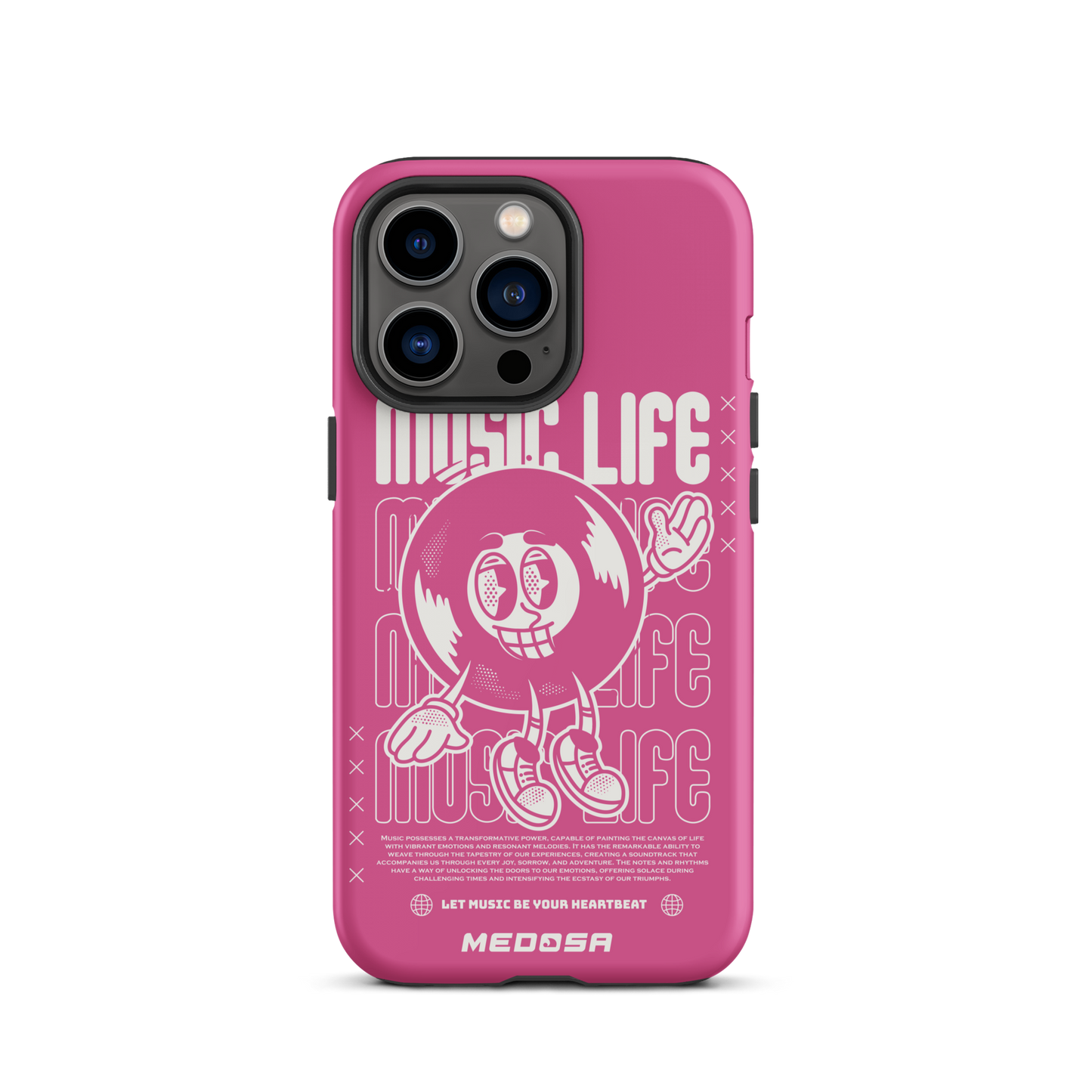 Music Life Rose et Blanc