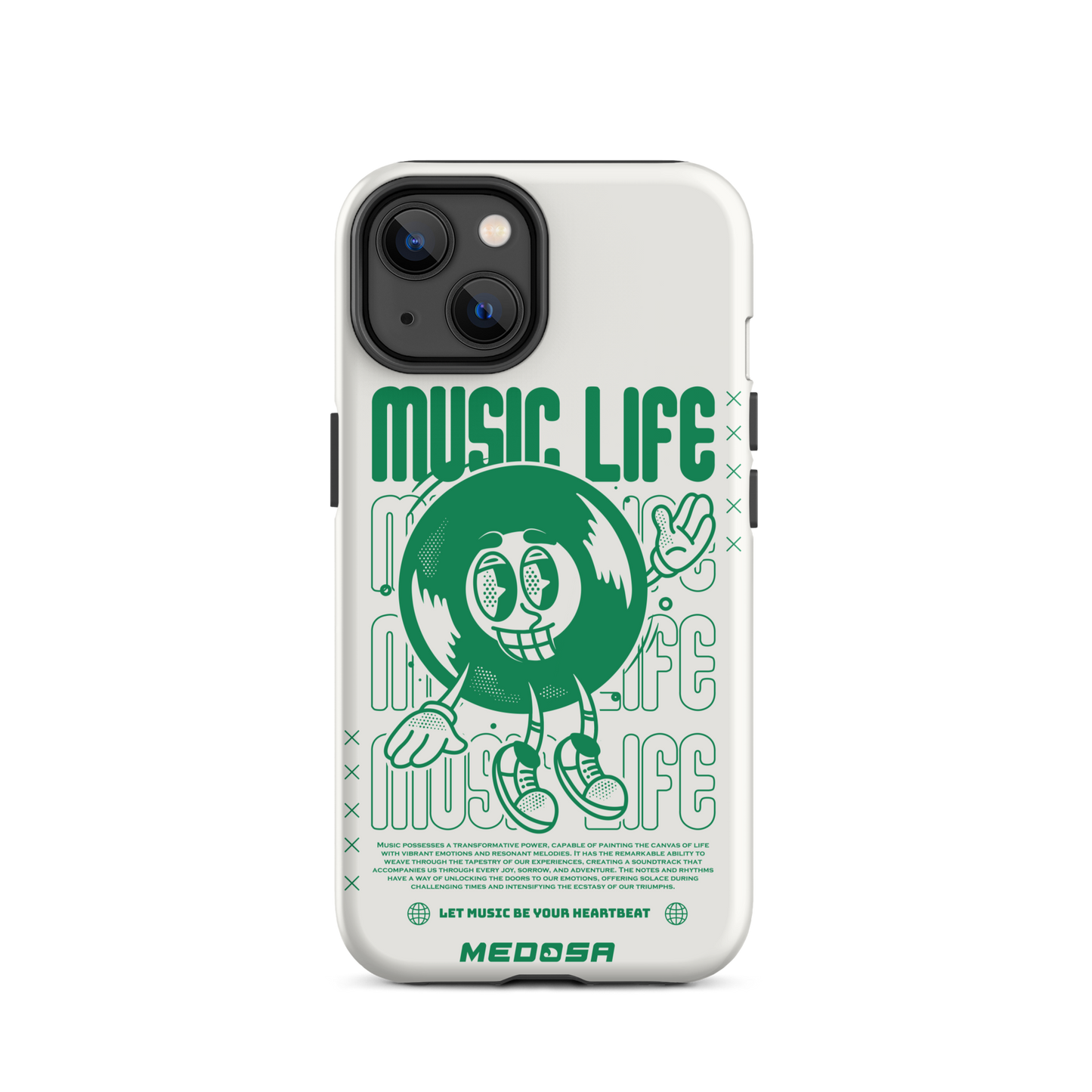 Music Life White and Green