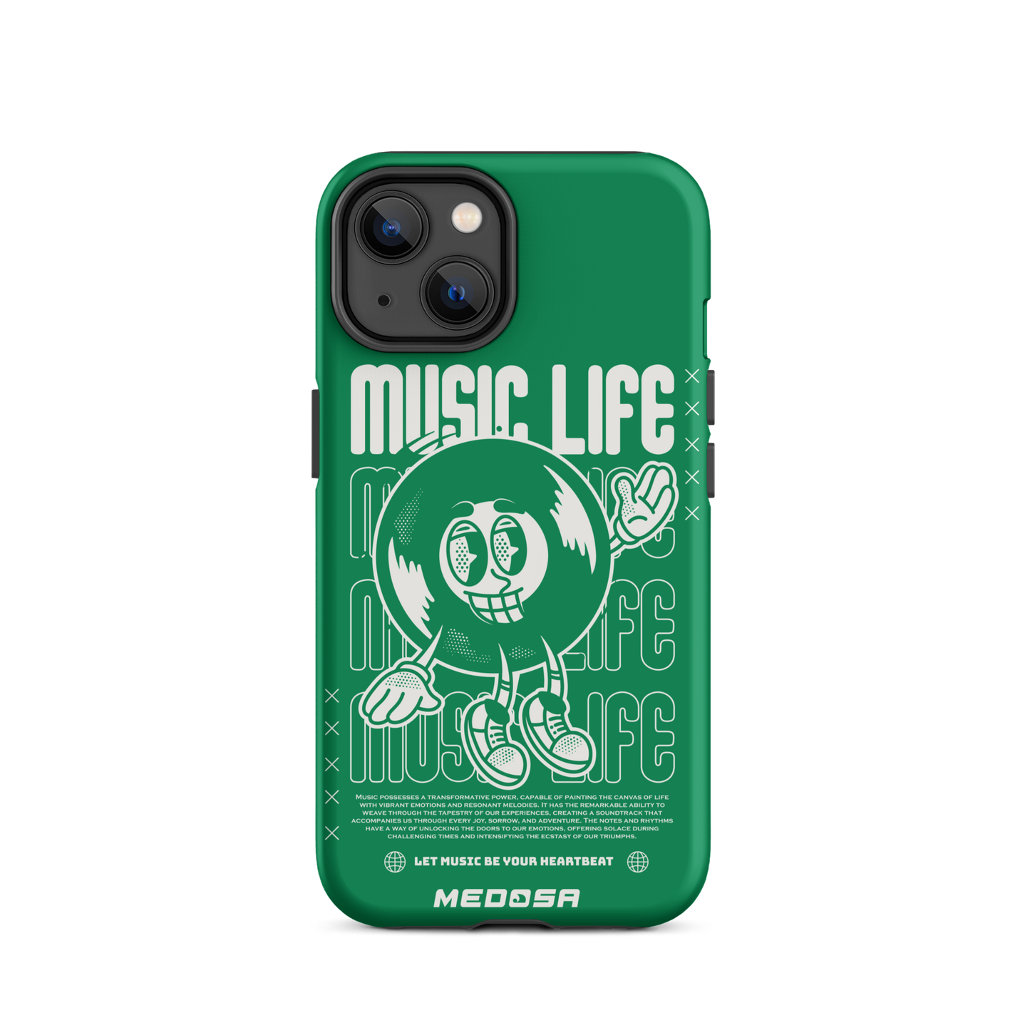 Music Life Green and White